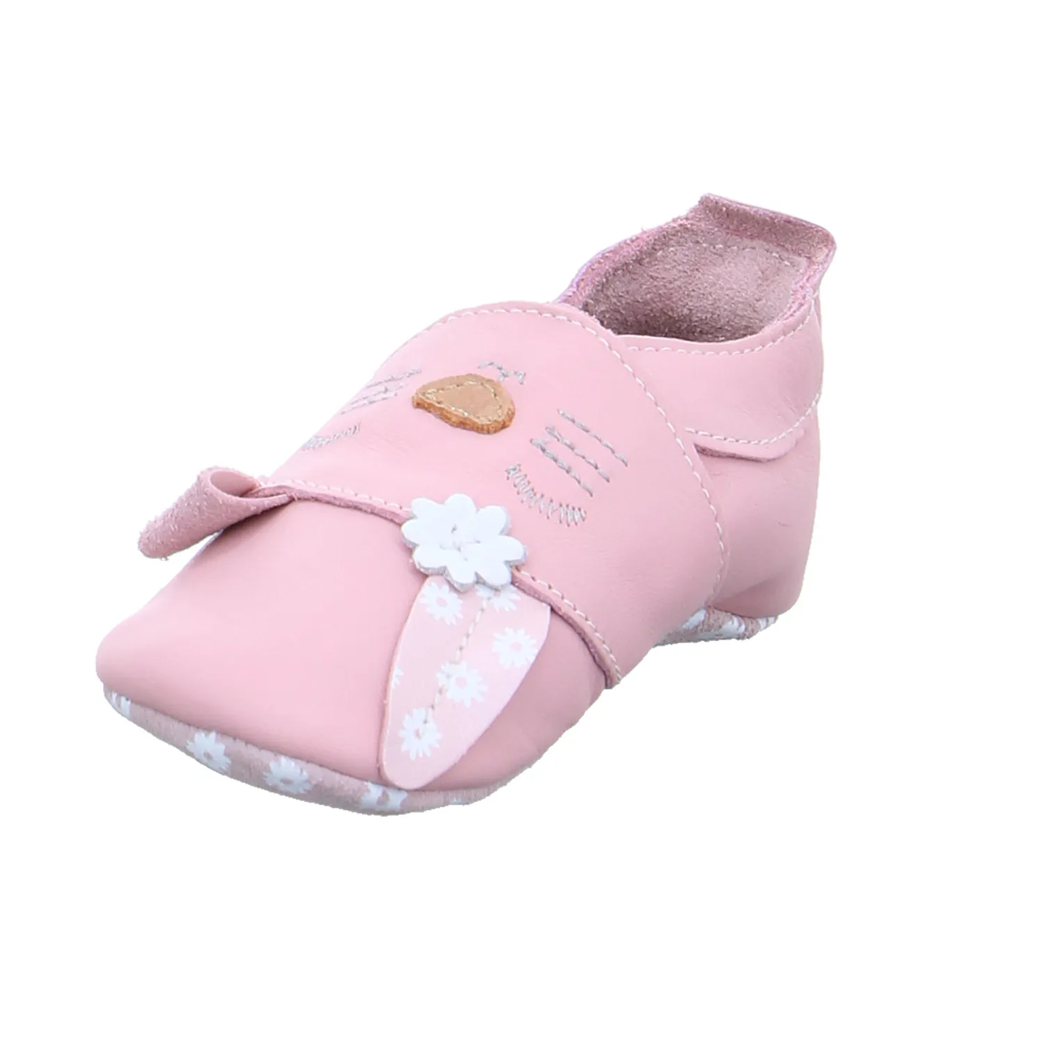 BOBUX Krabbelschuh Rosa Leder BOBUX Krabbelschuh Rosa Leder