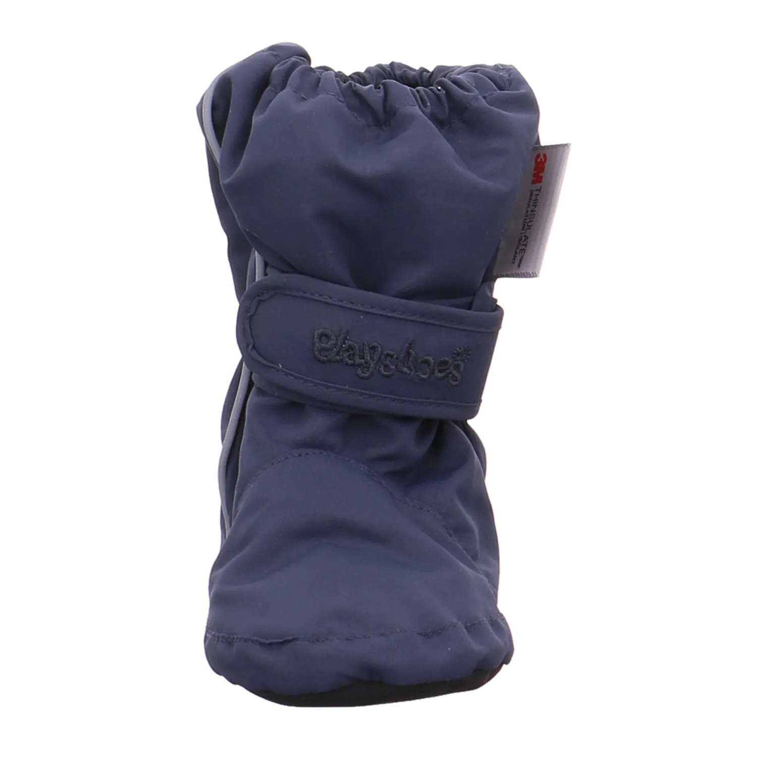 PLAYSHOES Thermofüssling Krabbelschuh Blau Textil 