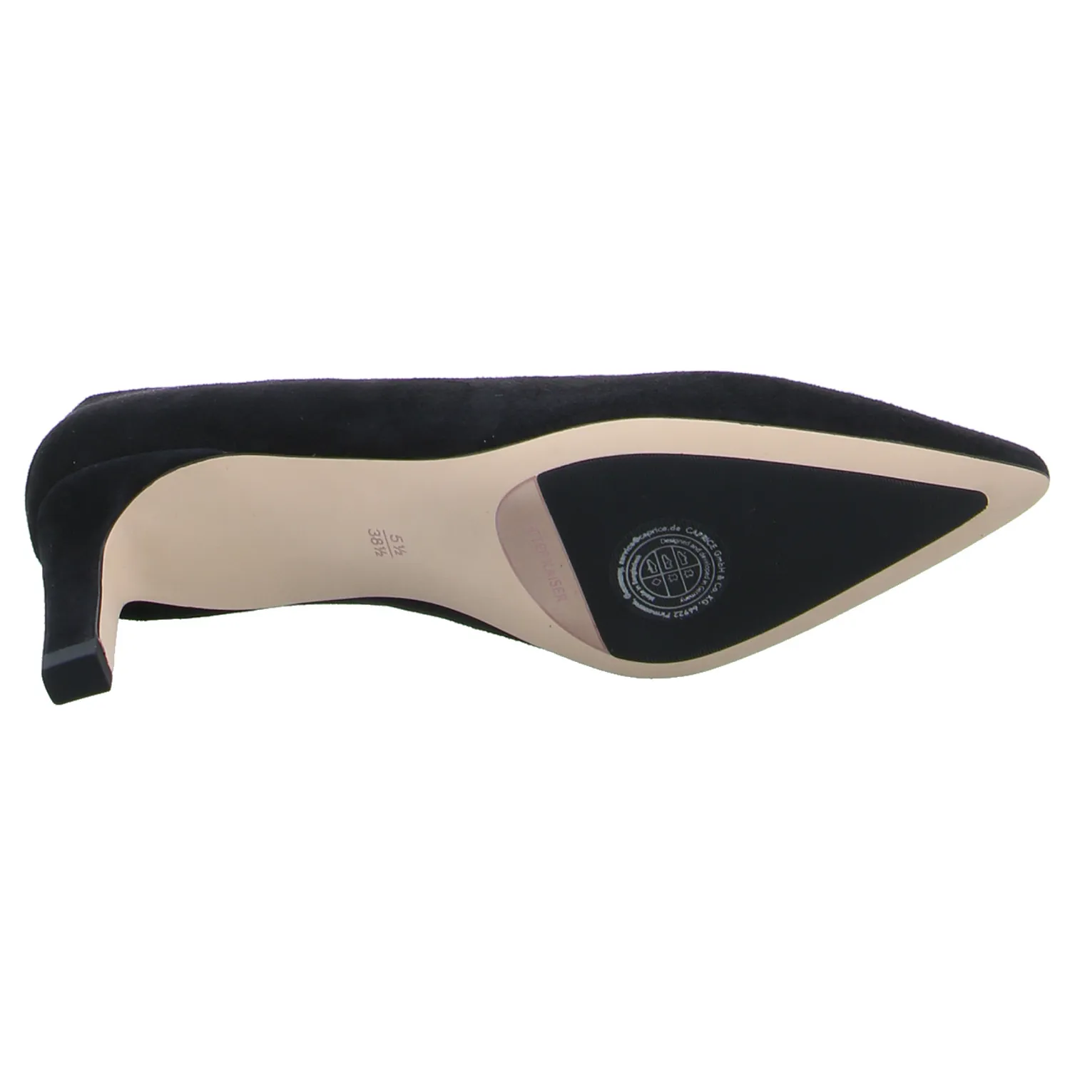PETER KAISER Pumps Schwarz Leder 