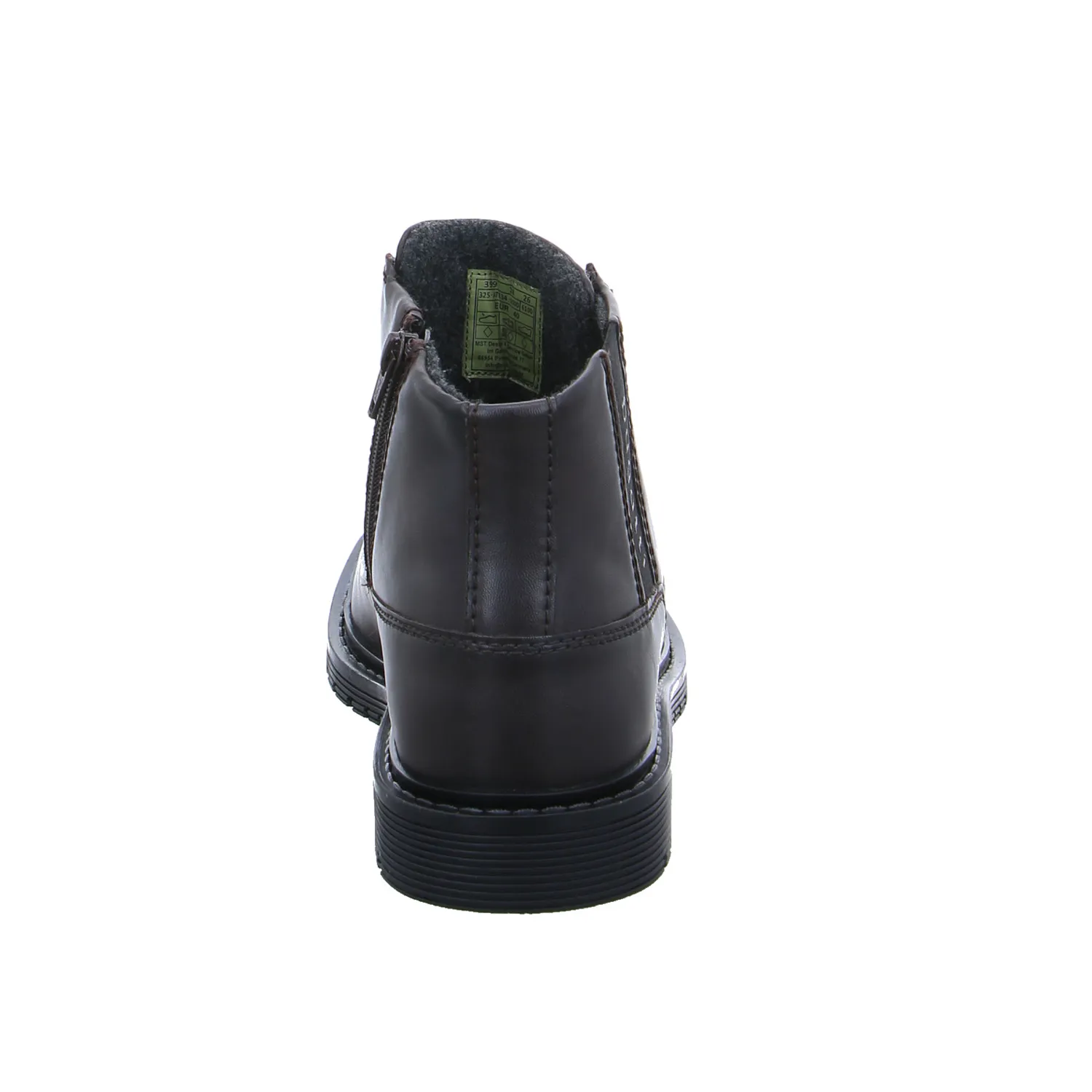 BUGATTI SHOES Winter-Boots Braun Lederimitat 