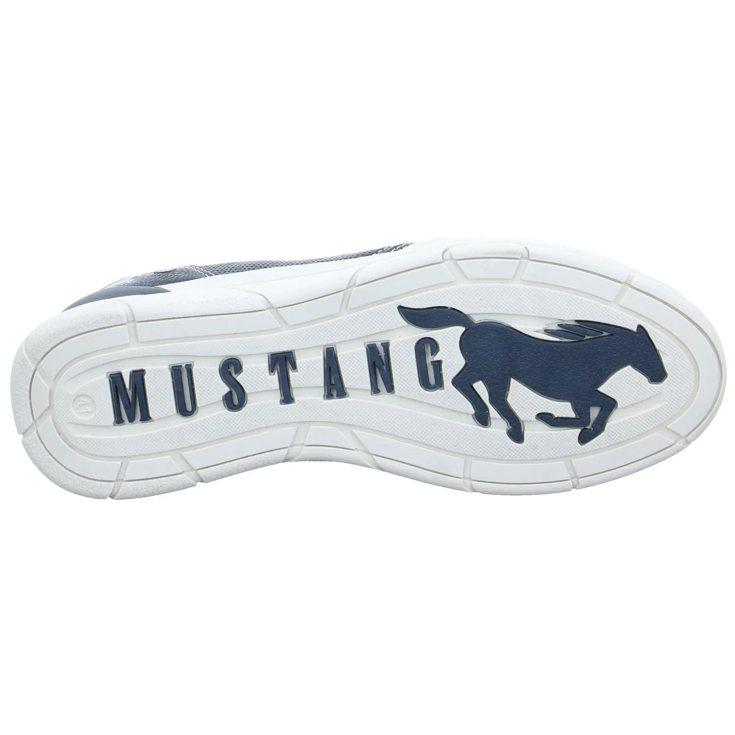 MUSTANG Halbschuhe Sneaker Blau Lederimitat MUSTANG Halbschuhe Sneaker Blau Lederimitat