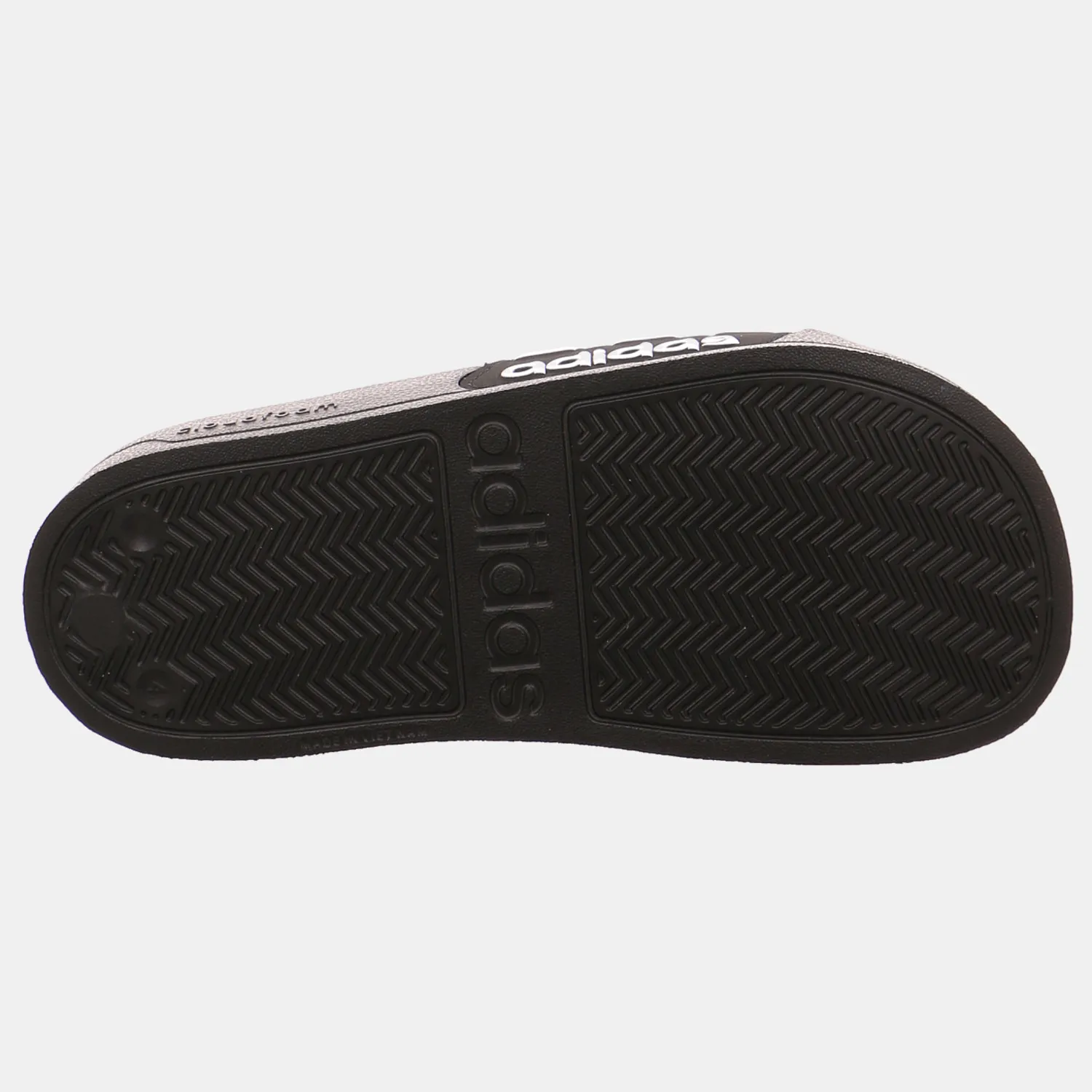 ADIDAS BADSCHUHE UNISEX Schwarz Synthetik 