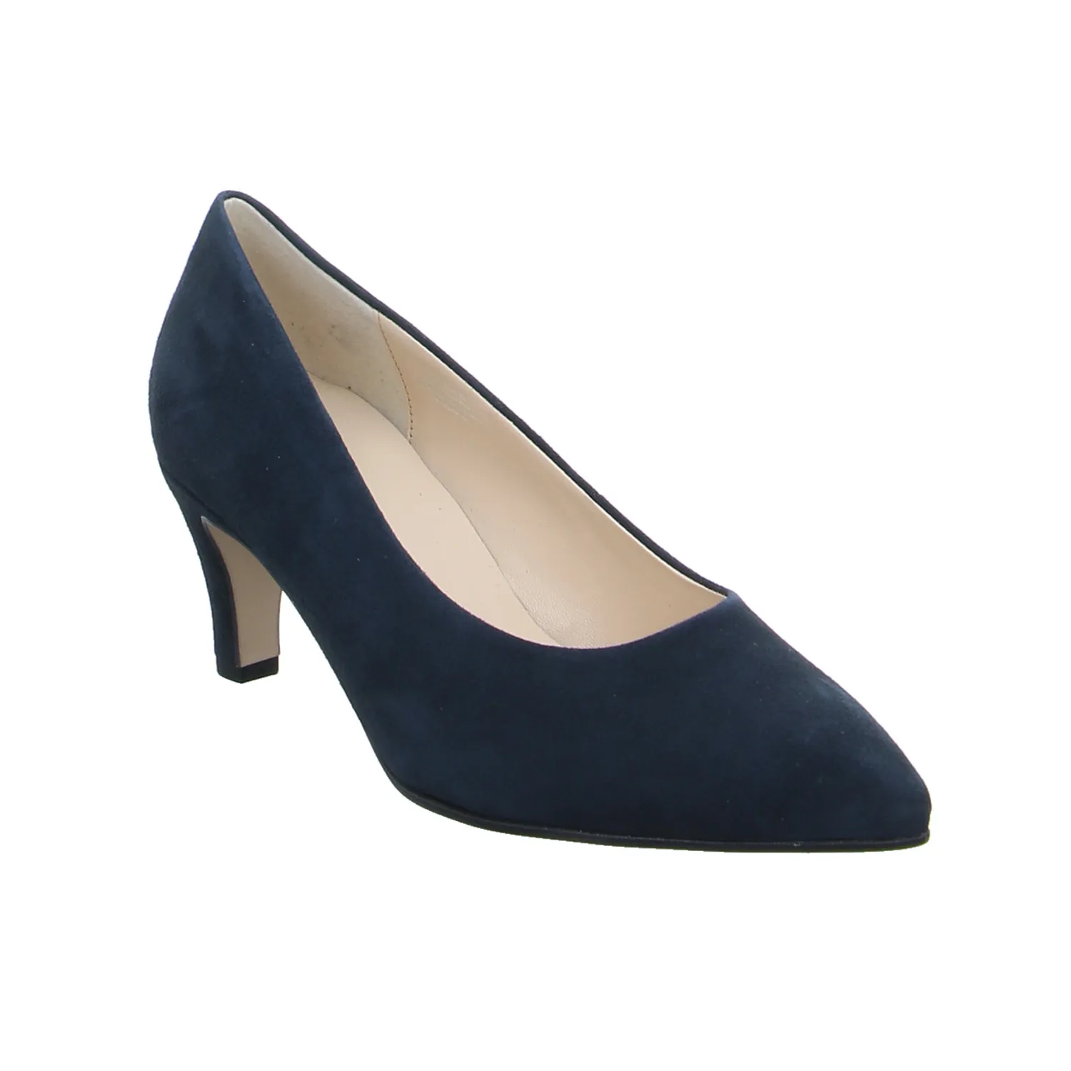 GABOR Pumps Blau Leder 