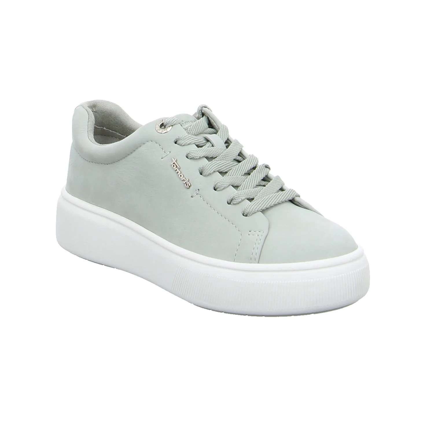TAMARIS Sneaker Pastelgrün Leder TAMARIS Sneaker Pastelgrün Leder