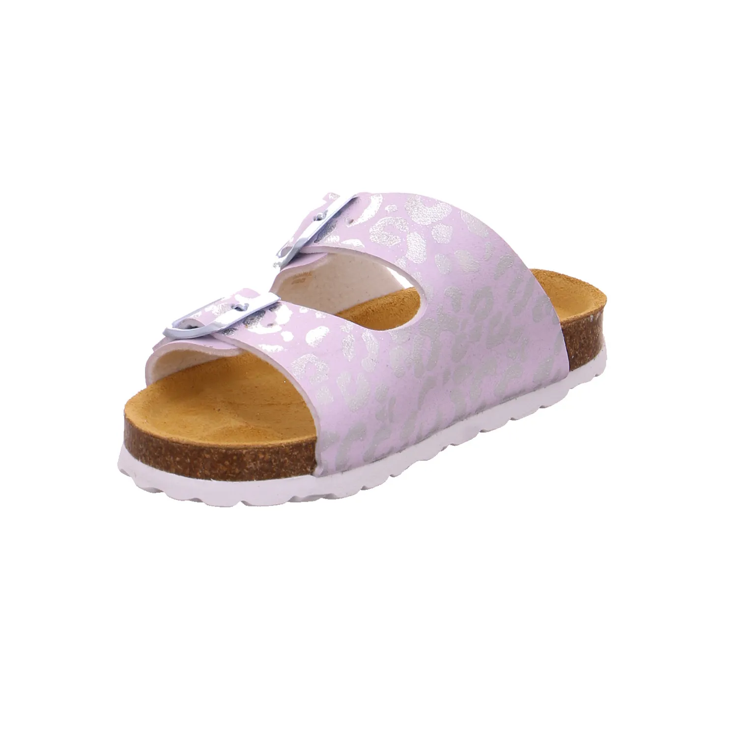 BIOLife Mädchen Kinder-Pantolette Flieder Lederimitat BIOLife Mädchen Kinder-Pantolette Flieder Lederimitat