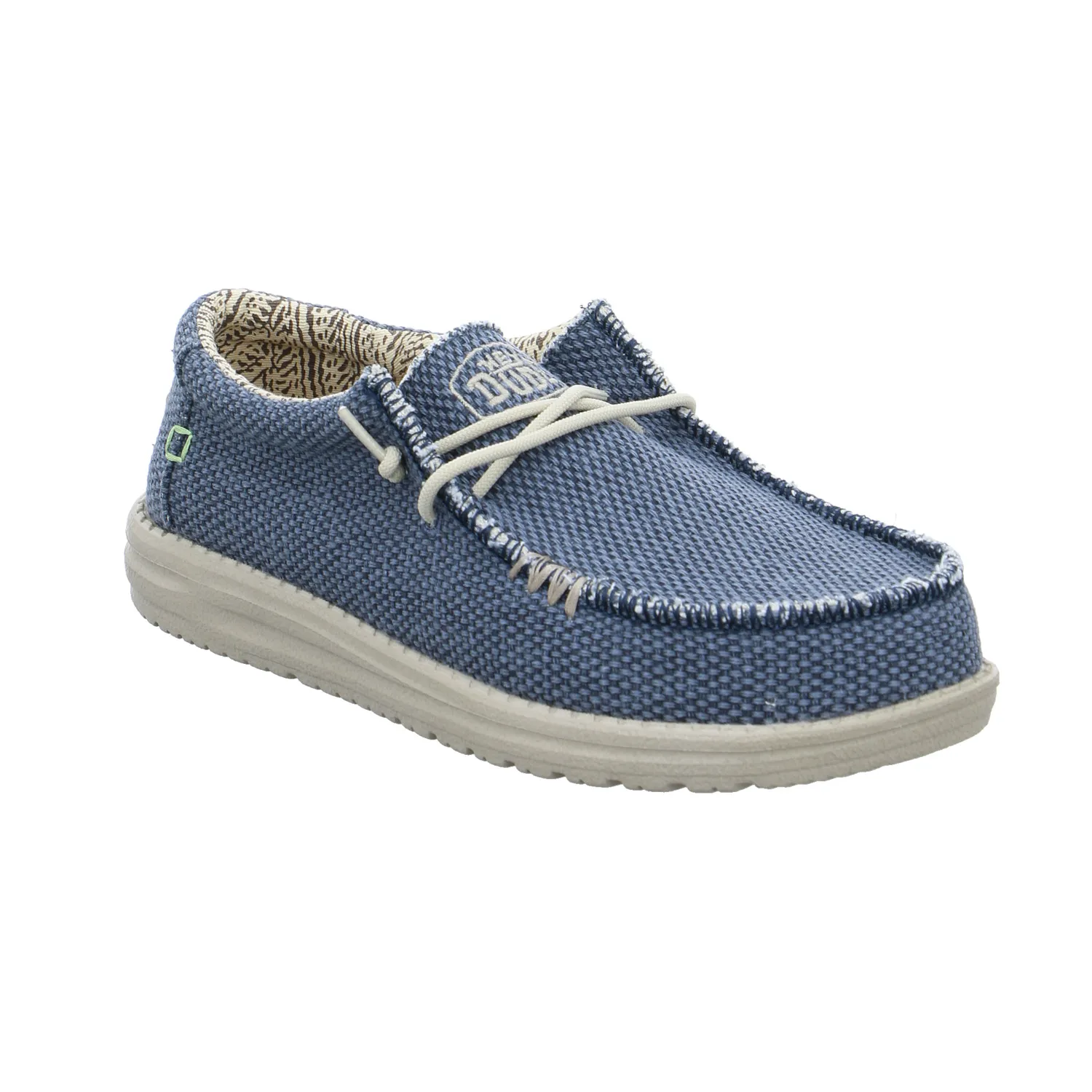 HEY DUDE Halbschuh Blau Textil HEY DUDE Halbschuh Blau Textil