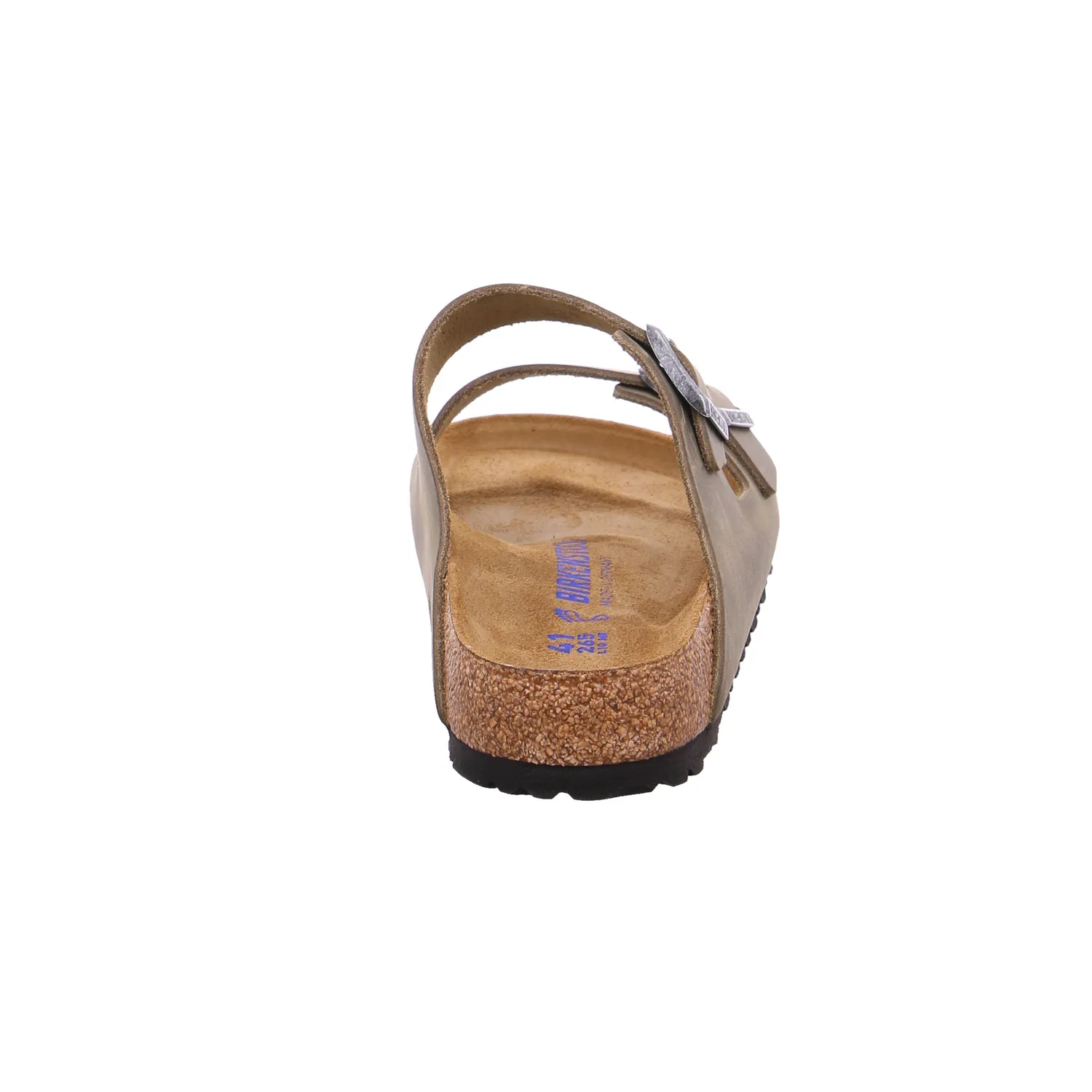 BIRKENSTOCK Normale Breite Bio-Mûles Khaki Leder BIRKENSTOCK Normale Breite Bio-Mûles Khaki Leder