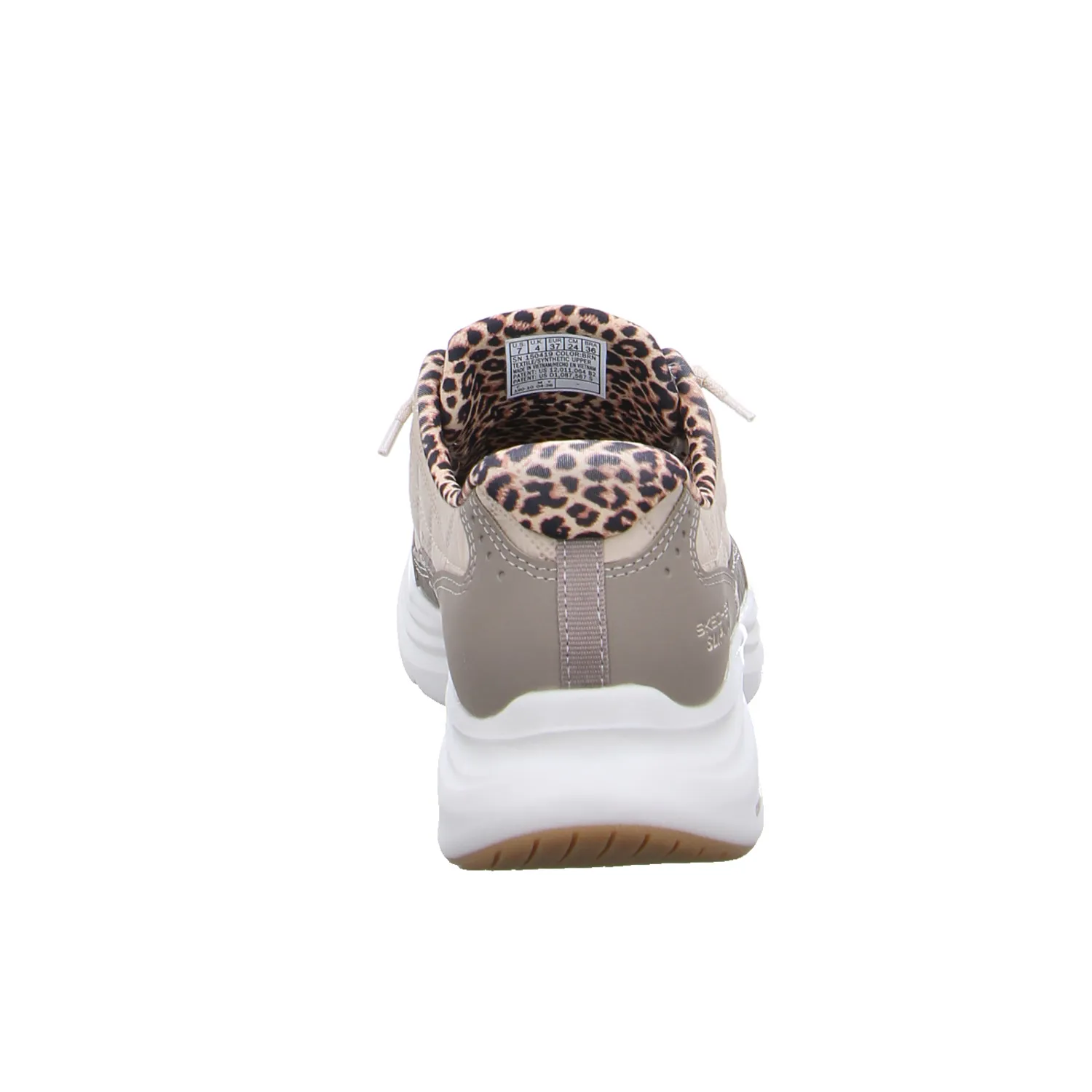 SKECHERS Sneaker Beige Textil 