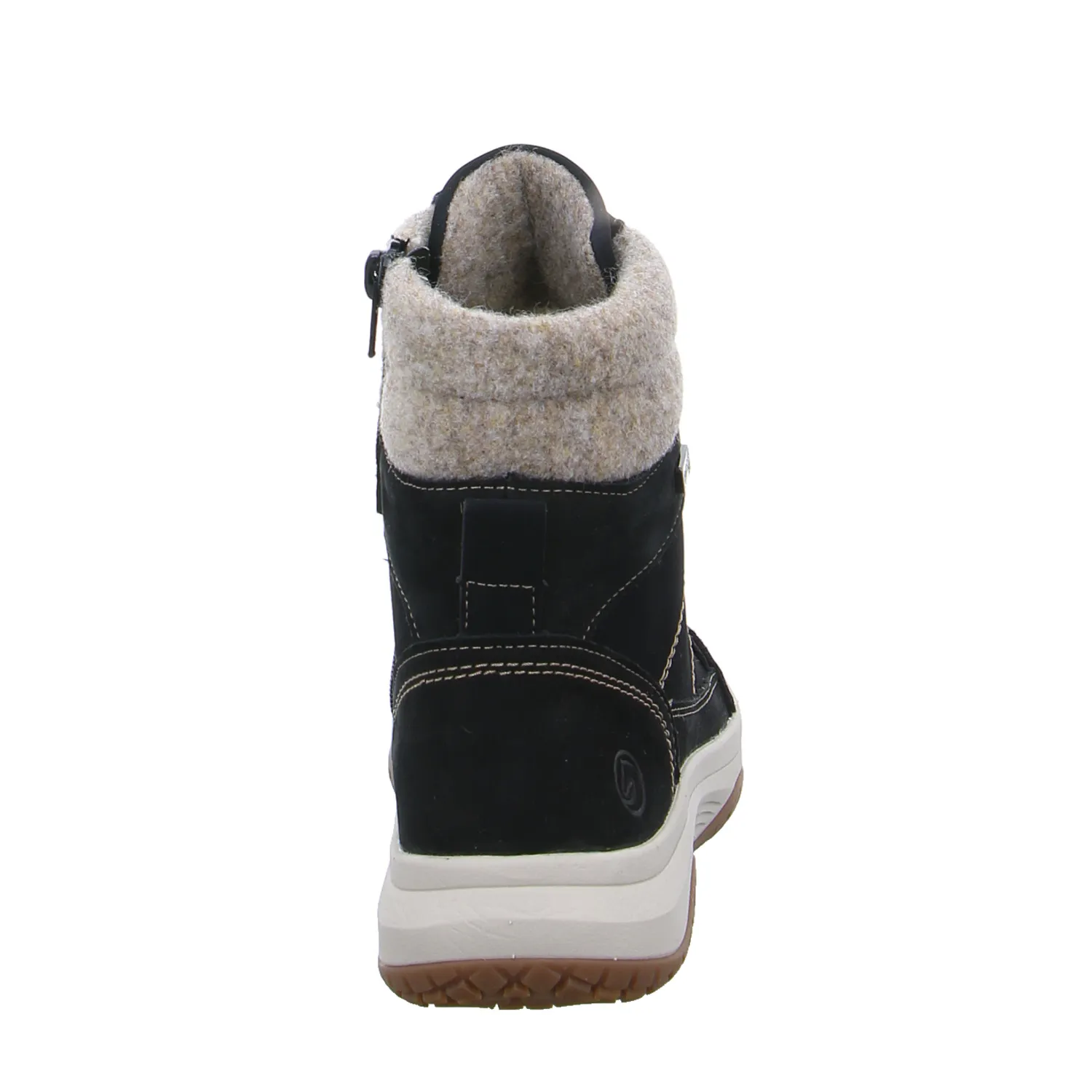 REMONTE Boot Schwarz Leder REMONTE Boot Schwarz Leder