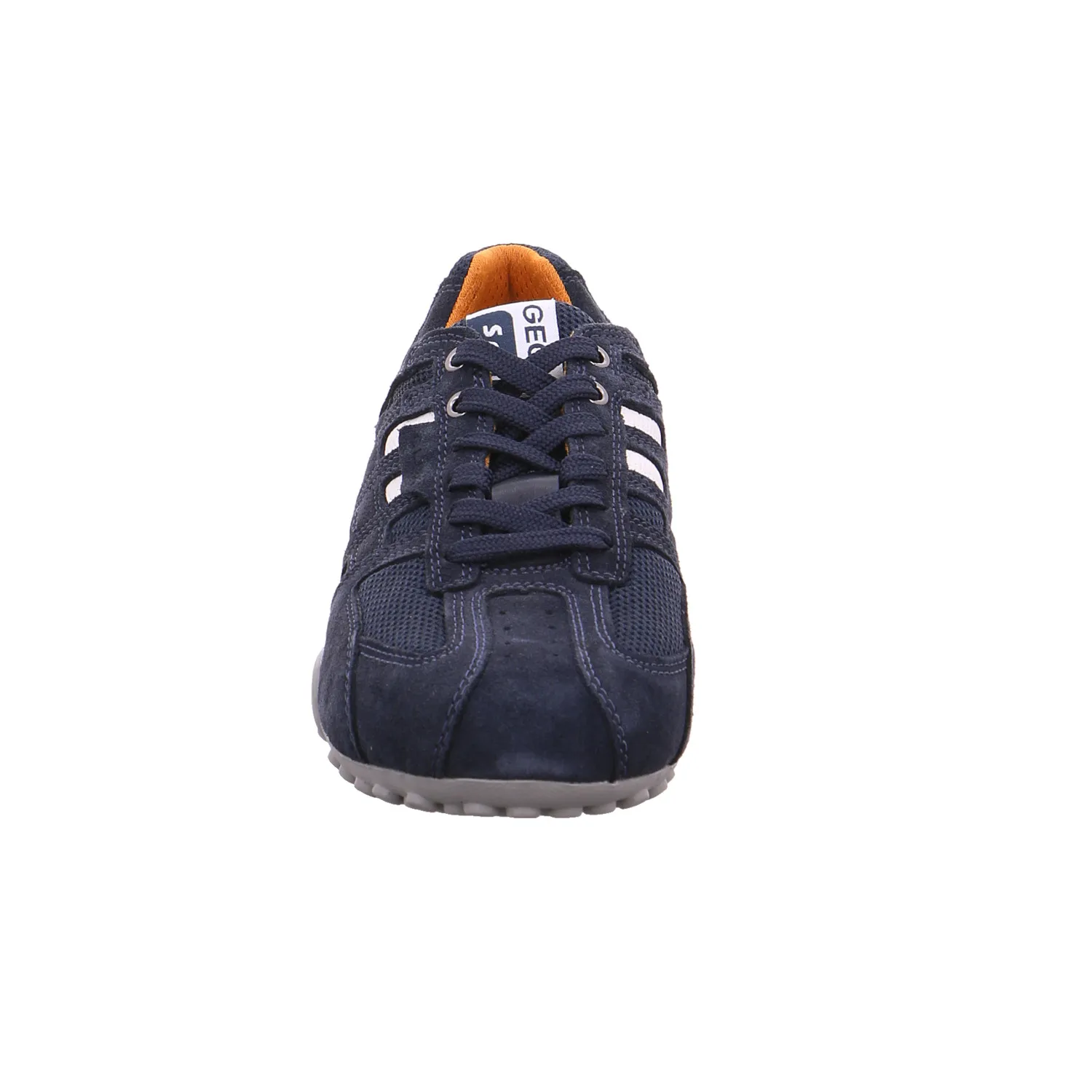 GEOX Binder Halbschuh Blau Leder 