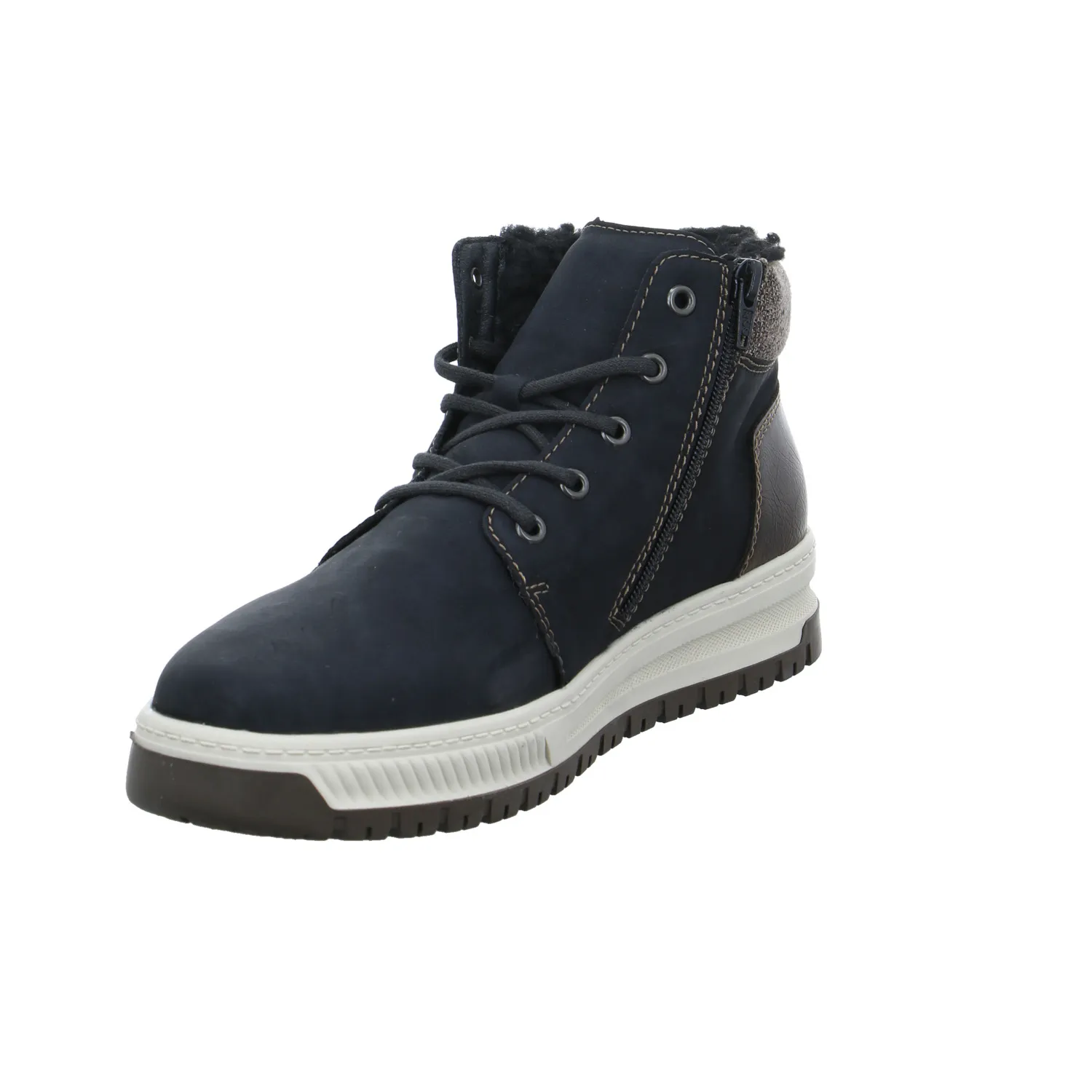 RIEKER Winter-Boots Schwarz Lederimitat RIEKER Winter-Boots Schwarz Lederimitat