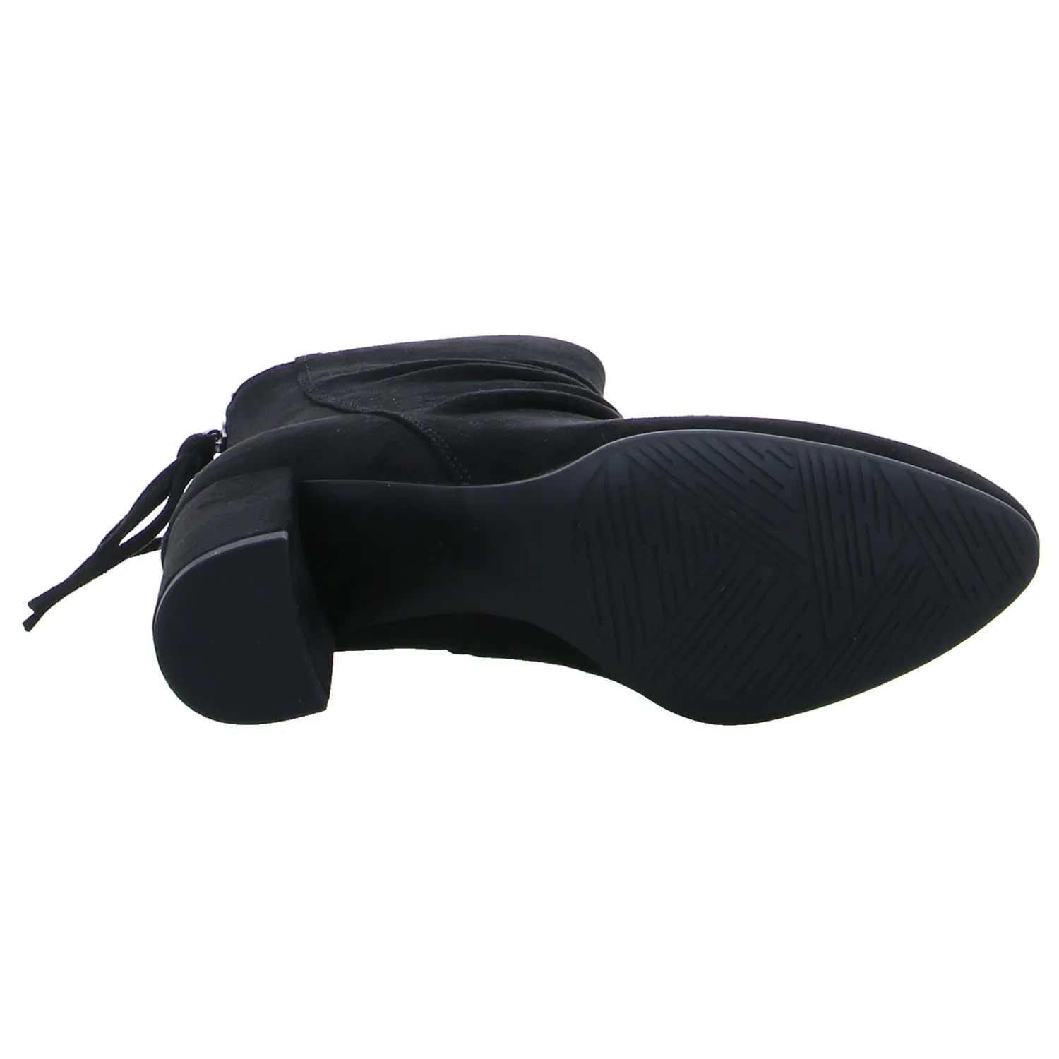 MARCO TOZZI Stiefelette Schwarz Lederimitat 
