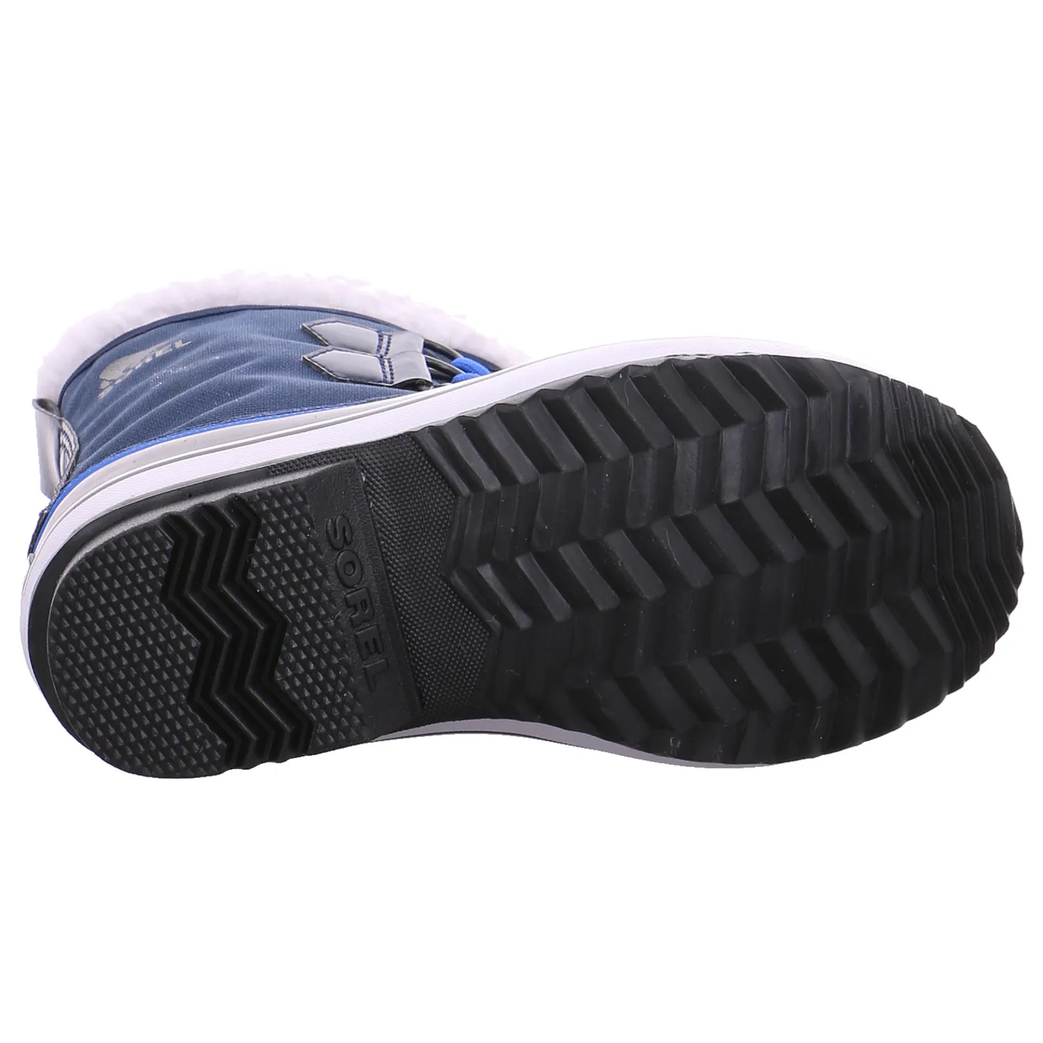 SOREL Schneestiefel Unisex Kinder-Snowboot Blau Synthetik SOREL Schneestiefel Unisex Kinder-Snowboot Blau Synthetik