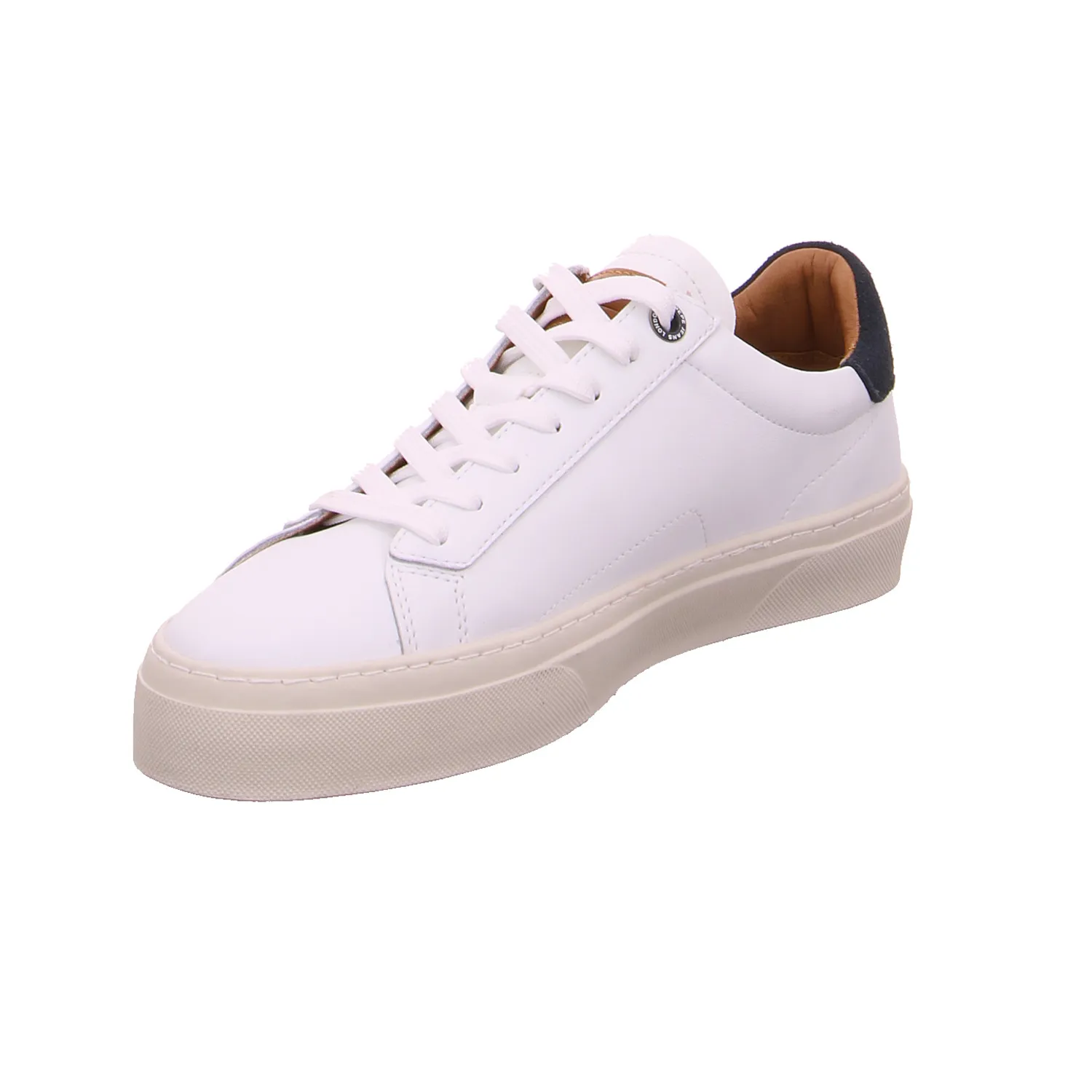 PEPE JEANS Halbschuhe Sneaker Weiss Leder PEPE JEANS Halbschuhe Sneaker Weiss Leder