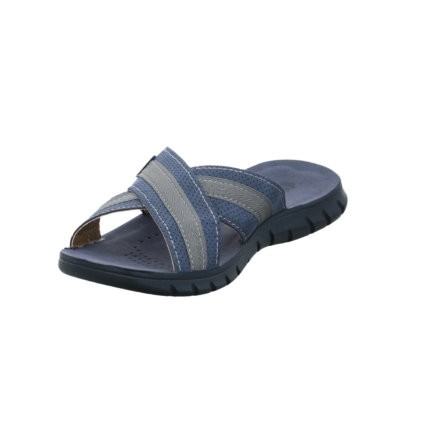 INBLUE Bio-Mûles Blau Lederimitat INBLUE Bio-Mûles Blau Lederimitat