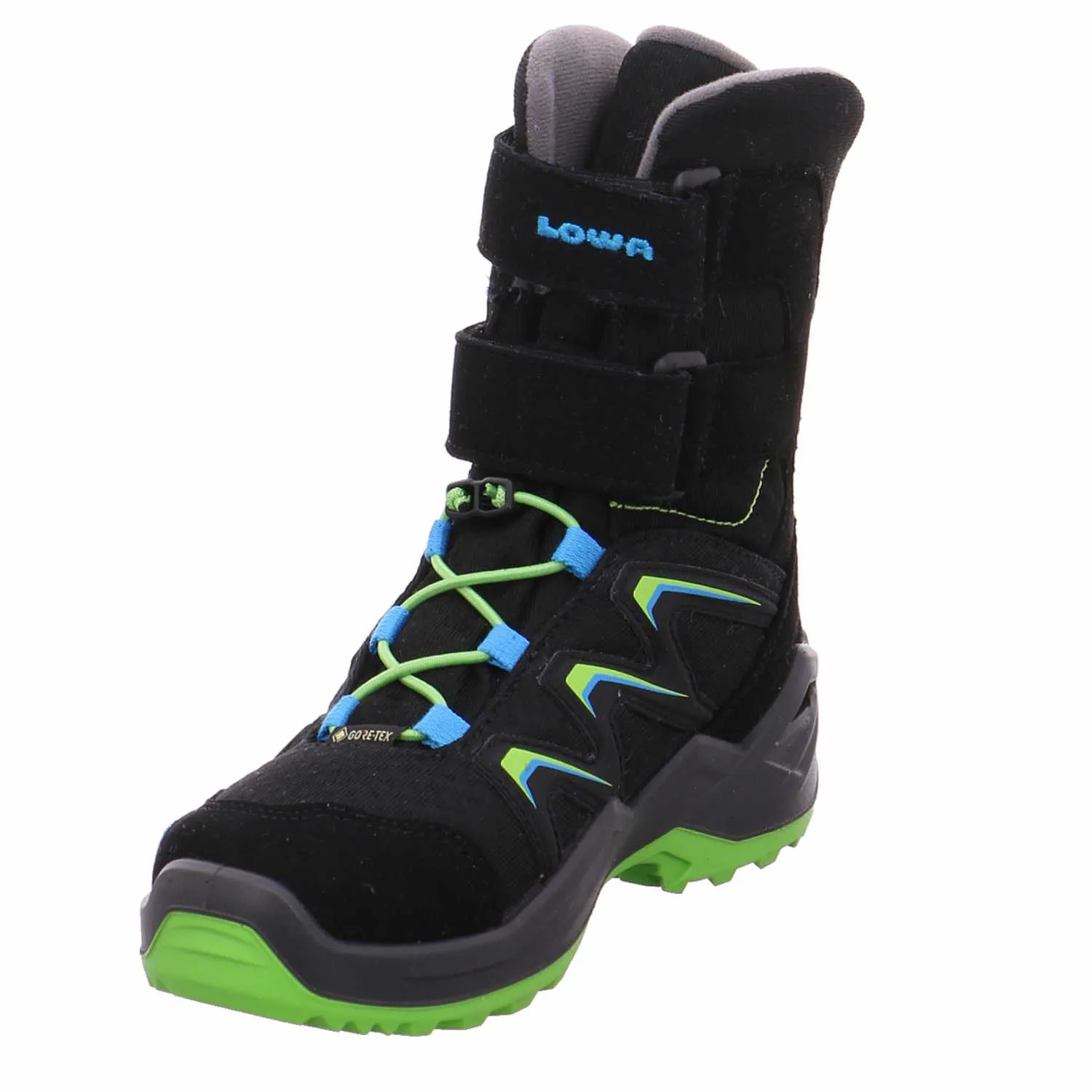 LOWA Winterstiefel Unisex Kleinkinder-Snowboot Membran Schwarz Synthetik LOWA Winterstiefel Unisex Kleinkinder-Snowboot Membran Schwarz Synthetik