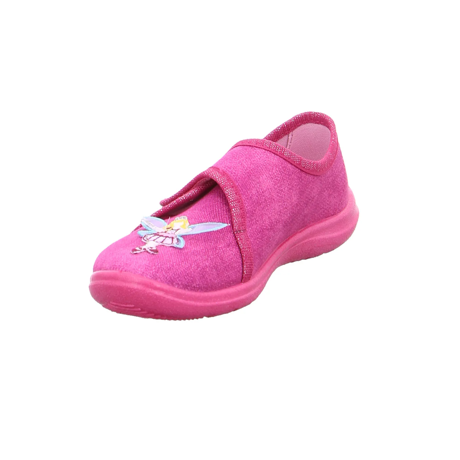 BECK Mädchenhausschuh Kinder-Hausschuh Pink Textil BECK Mädchenhausschuh Kinder-Hausschuh Pink Textil