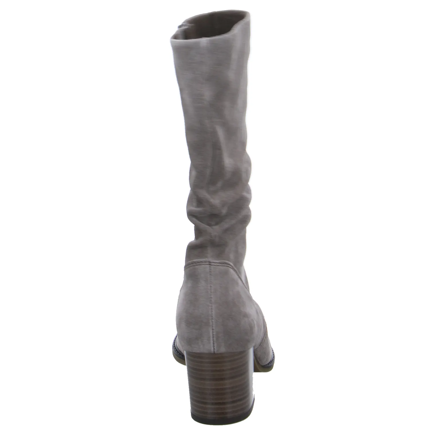 GABOR Stiefel Taupe Leder 