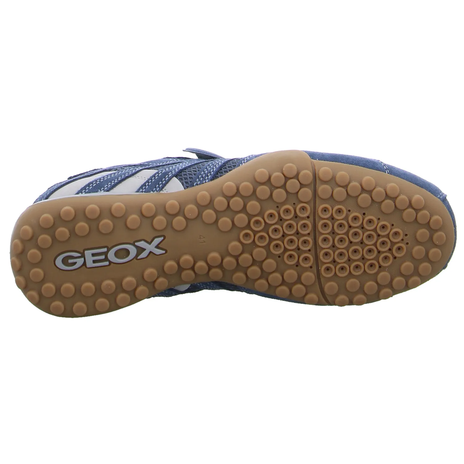 GEOX Binder Halbschuhe Sneaker Blau Leder GEOX Binder Halbschuhe Sneaker Blau Leder