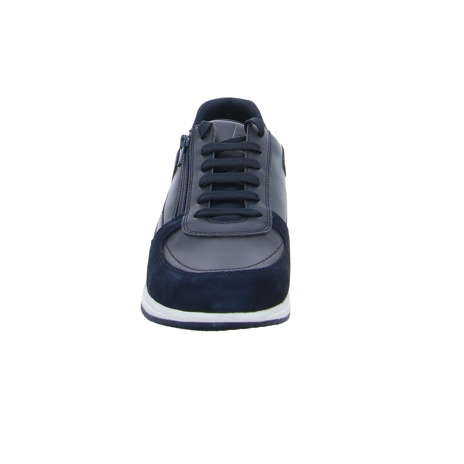 GEOX Halbschuhe Sneaker Blau Leder 