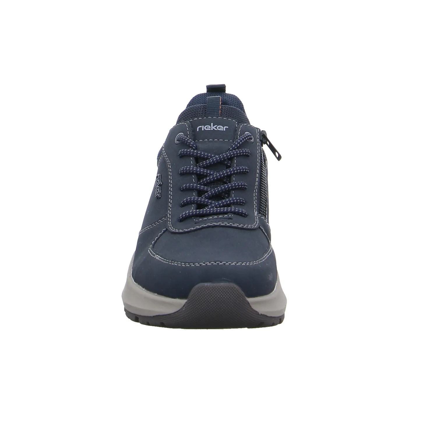 RIEKER HWK Herren Halbschuhe Halbschuhe Sneaker Blau Lederimitat 