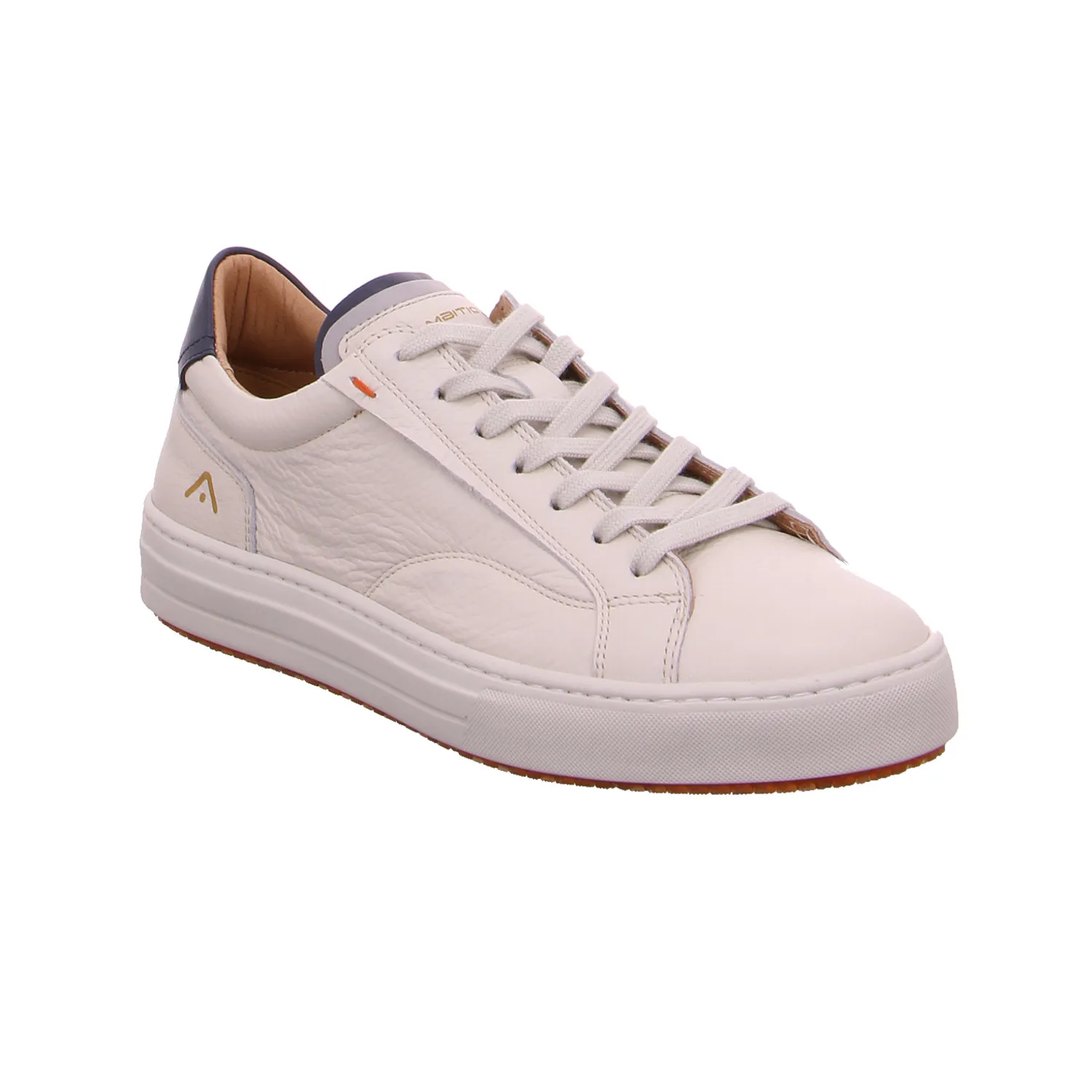 AMBITIOUS Halbschuhe Sneaker Weiss Leder AMBITIOUS Halbschuhe Sneaker Weiss Leder