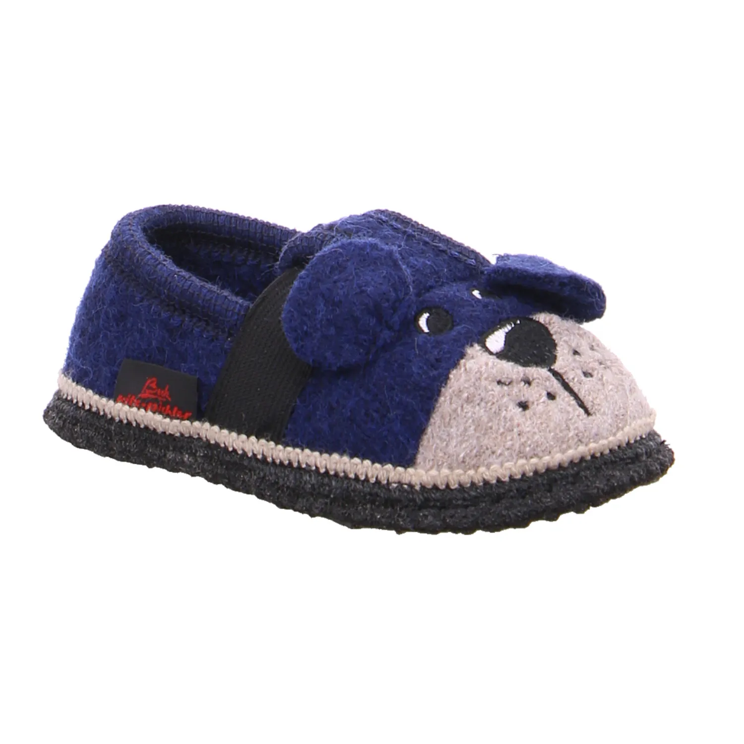 BECK warmer Hausschuh Kinder-Winterhausschuh Blau Textil BECK warmer Hausschuh Kinder-Winterhausschuh Blau Textil