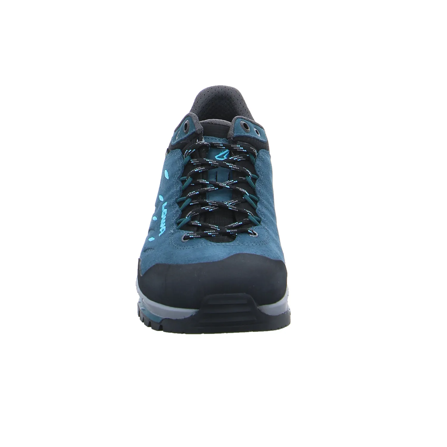 LOWA Walking / Outdoor Damen Petrol Leder  Gore-Tex 