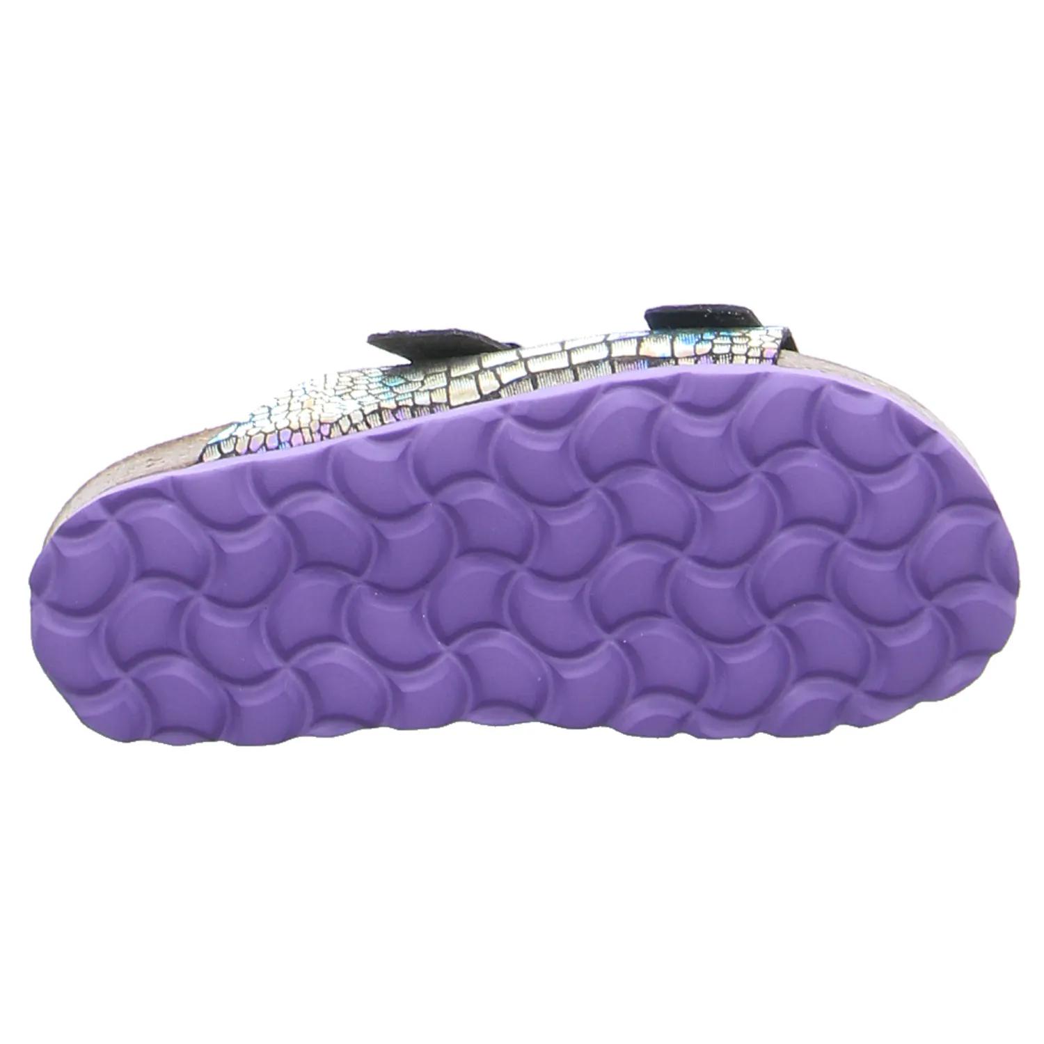 BIOLife Mädchen Kinder-Pantolette Multicolor Lederimitat BIOLife Mädchen Kinder-Pantolette Multicolor Lederimitat