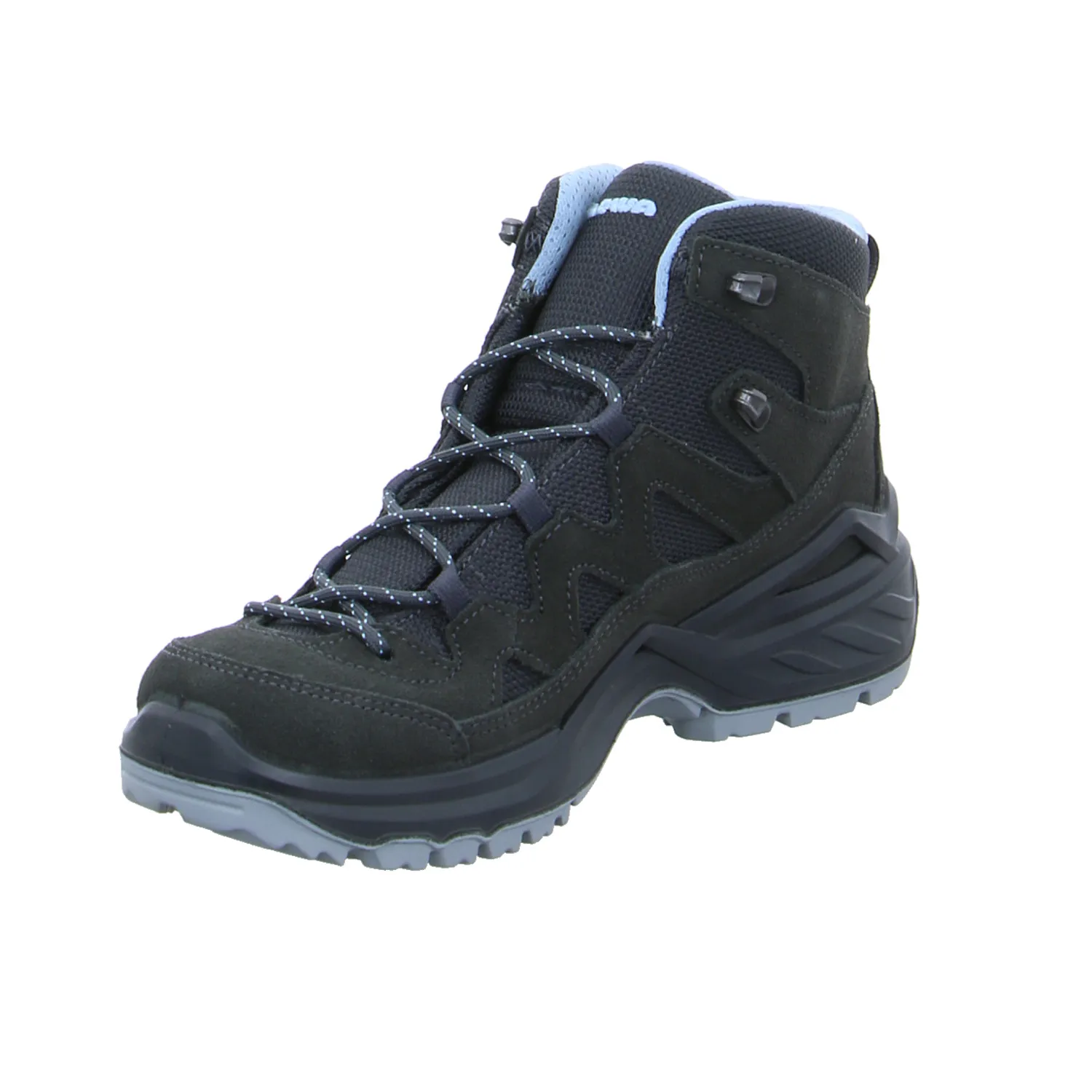 LOWA Wander- Bergschuh Damen Grau Leder 