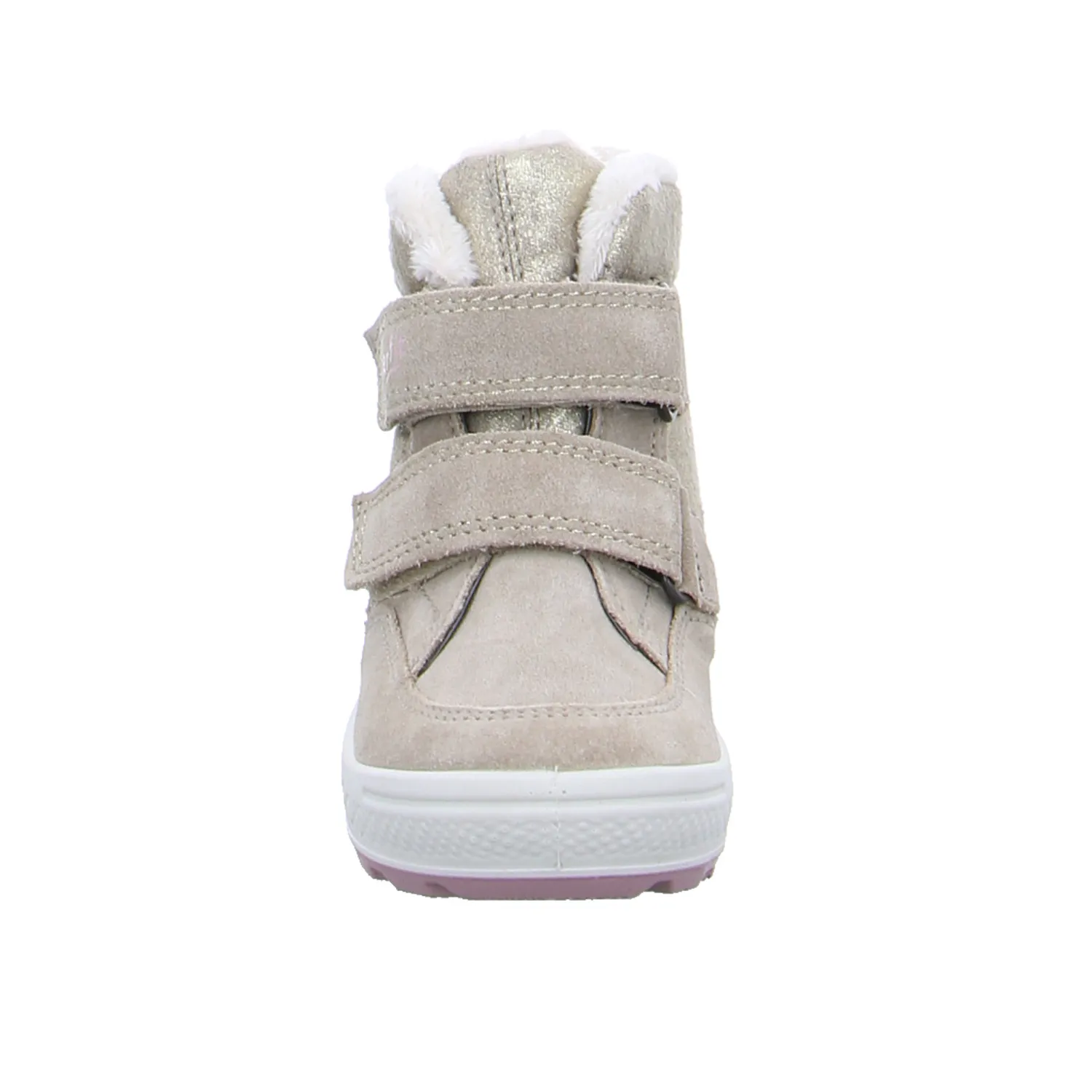 SUPERFIT Kleinkinder-Winter-Bottine Natural Textil  Baby-Boot 