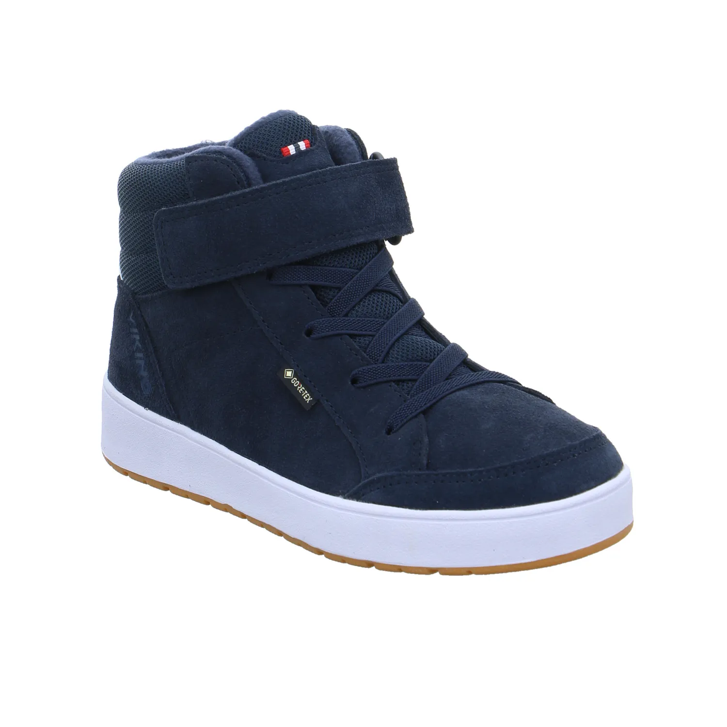VIKING Sneaker high Jungen-Winter-Bottine Dunkelblau Textil VIKING Sneaker high Jungen-Winter-Bottine Dunkelblau Textil