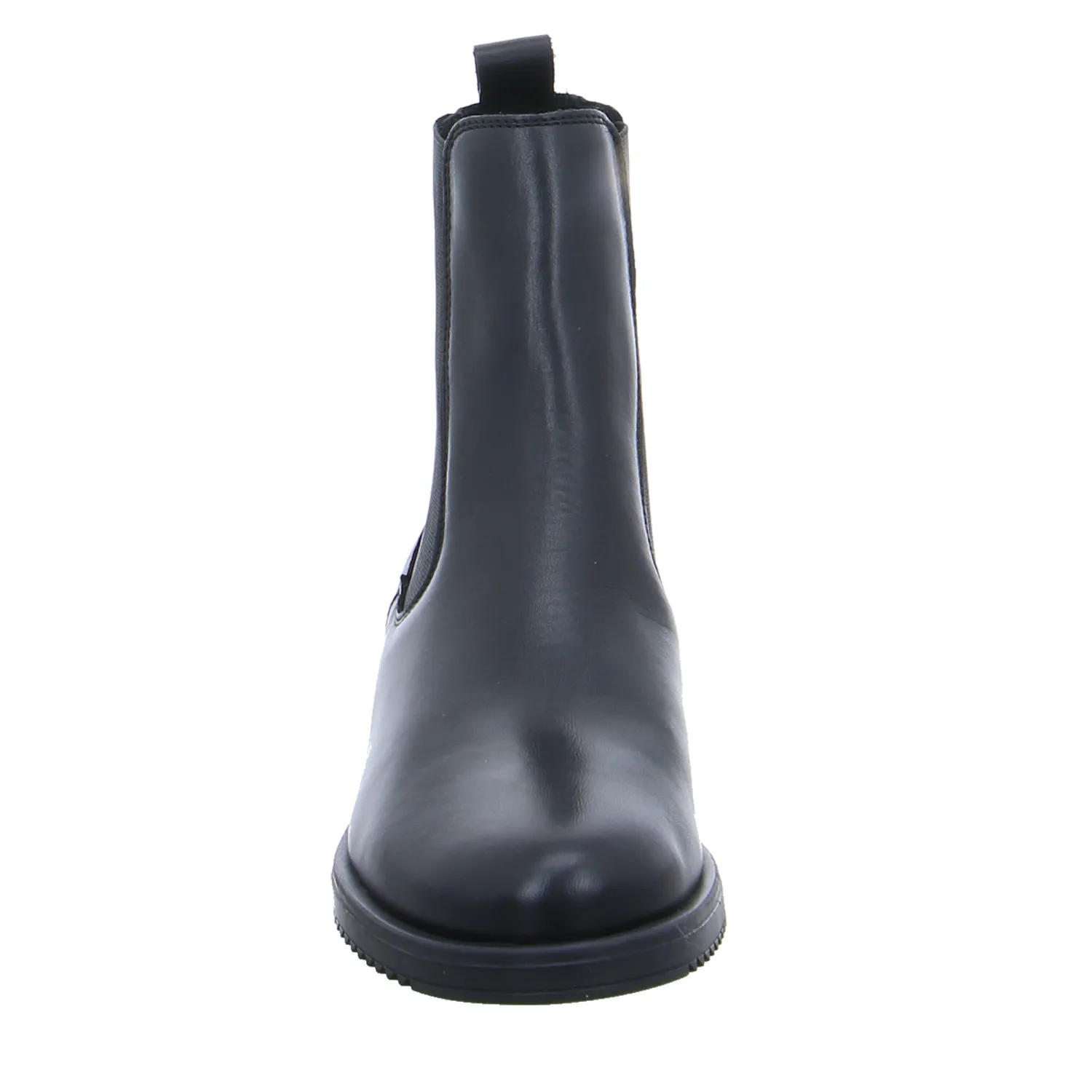 SCHUHENGEL Stiefel Schwarz Leder SCHUHENGEL Stiefel Schwarz Leder