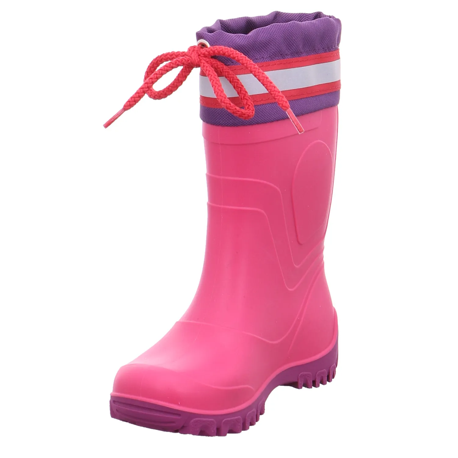 SCHUHDEPOT Kinder-Gummistiefel Rosa Synthetik SCHUHDEPOT Kinder-Gummistiefel Rosa Synthetik