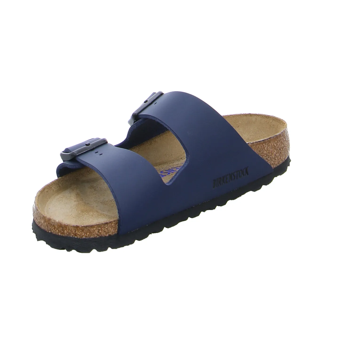 BIRKENSTOCK Bio-Fussbett Blau Lederimitat BIRKENSTOCK Bio-Fussbett Blau Lederimitat