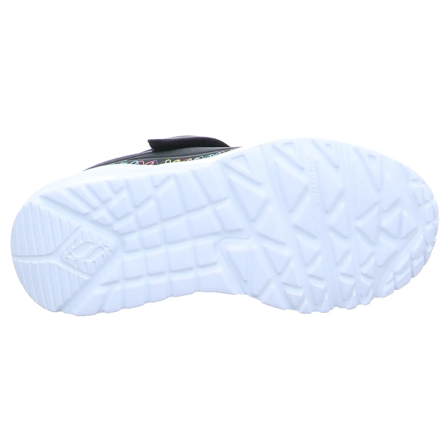 SKECHERS Sneaker Mädchen-Halbschuh Binder Schwarz Lederimitat 