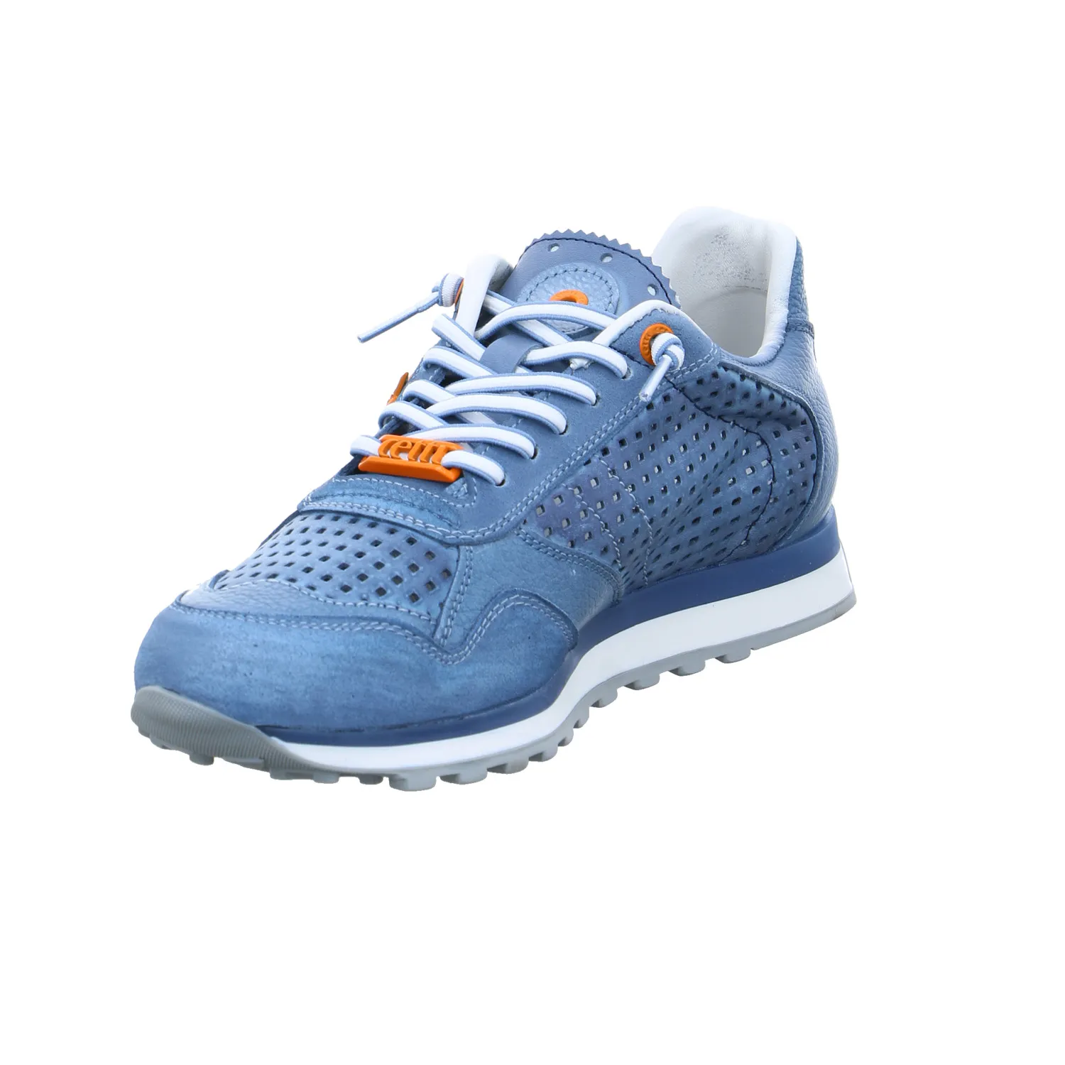 CETTI Halbschuhe Sneaker Jeansblau Leder CETTI Halbschuhe Sneaker Jeansblau Leder