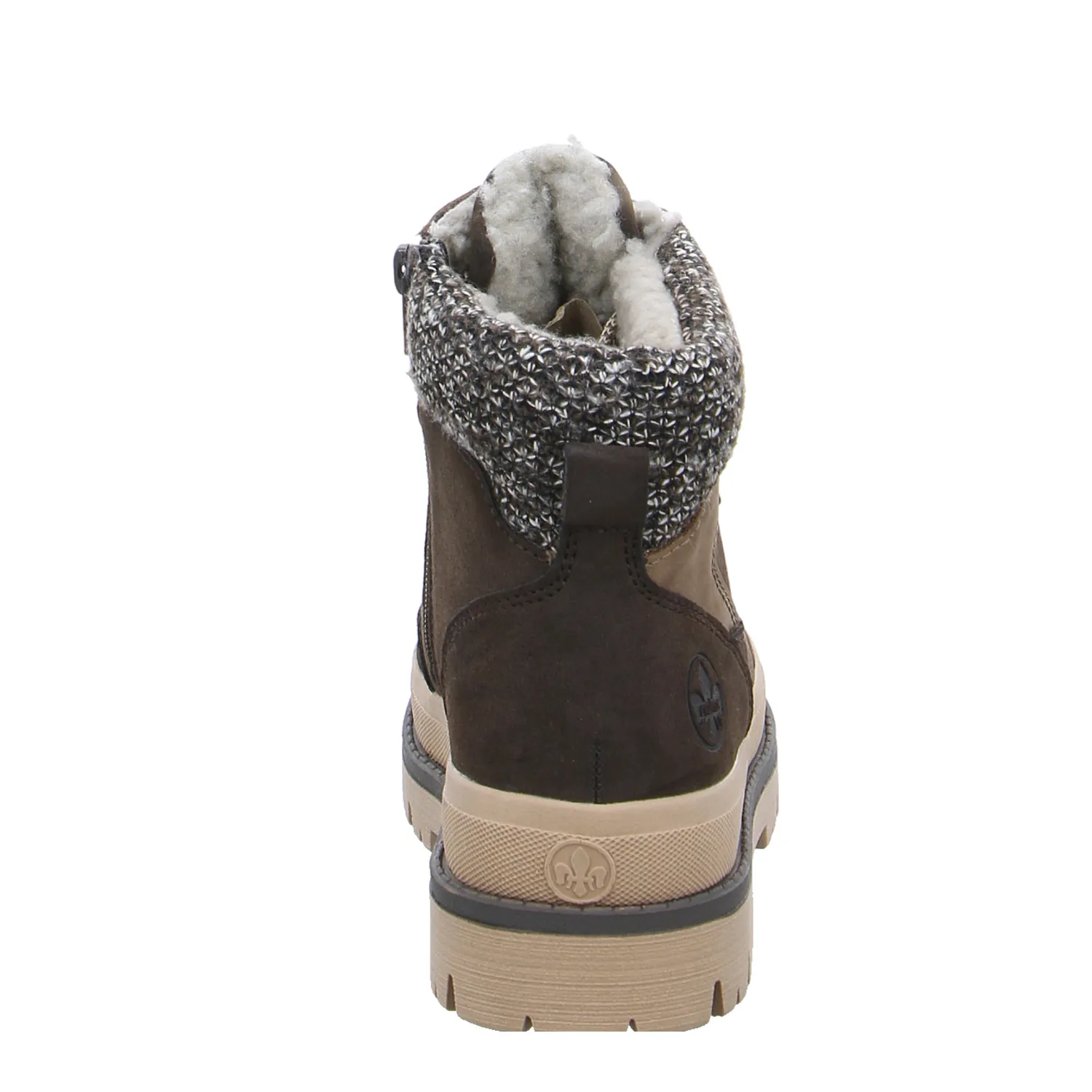 RIEKER Boot Braun Lederimitat RIEKER Boot Braun Lederimitat