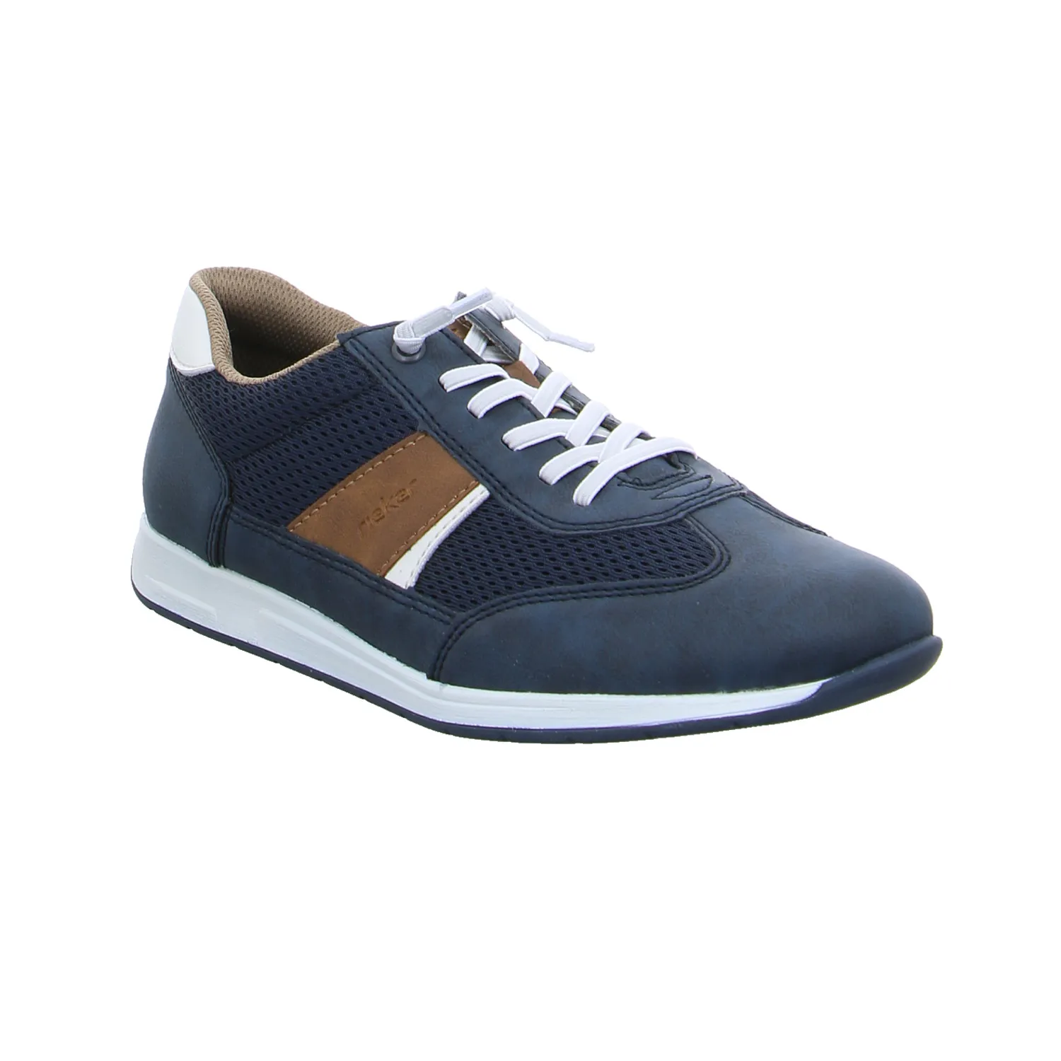 RIEKER Halbschuhe Sneaker Stoff Blau Synthetik RIEKER Halbschuhe Sneaker Stoff Blau Synthetik