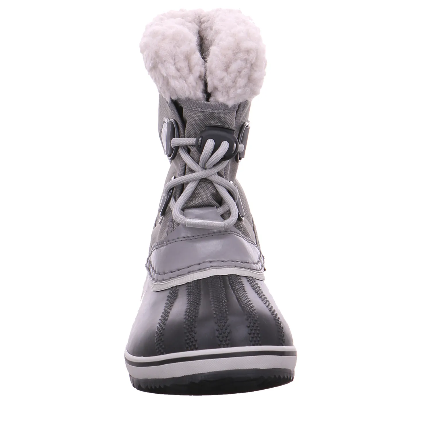 SOREL Schneestiefel Kinder-Snowboot Grau Lederimitat SOREL Schneestiefel Kinder-Snowboot Grau Lederimitat