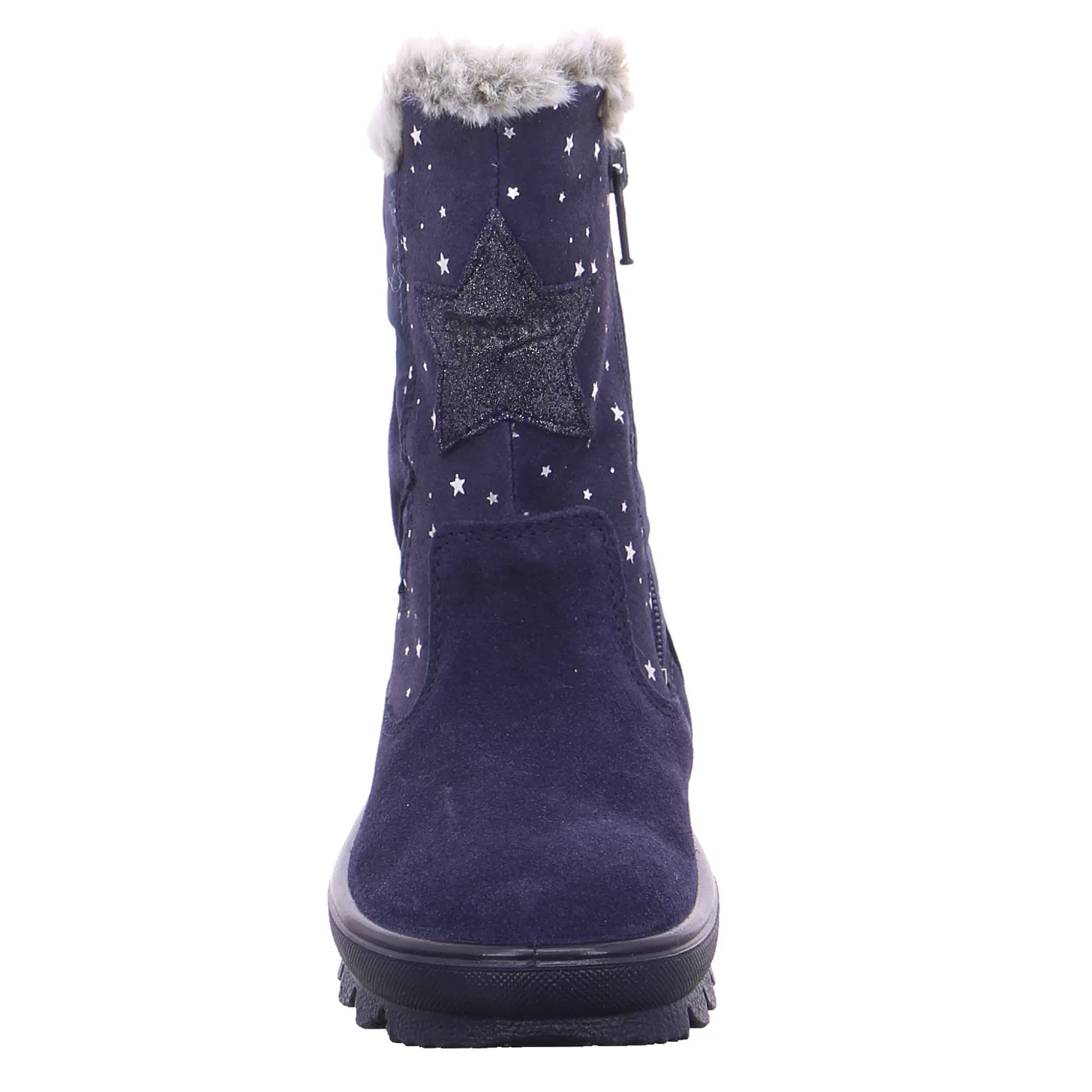 SUPERFIT Stiefel Kleinkinder-Winterstiefel Dunkelblau Textil 