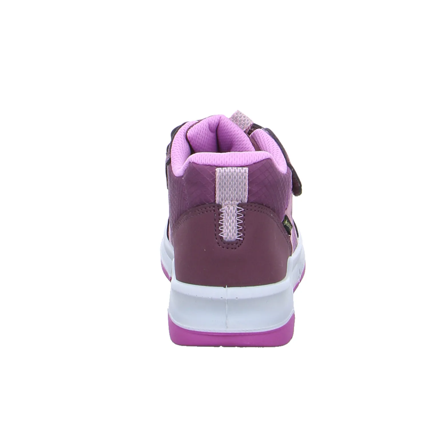 SUPERFIT Sneaker high Kleinkinder-Halbschuh Klett Dunkelrot Textil 
