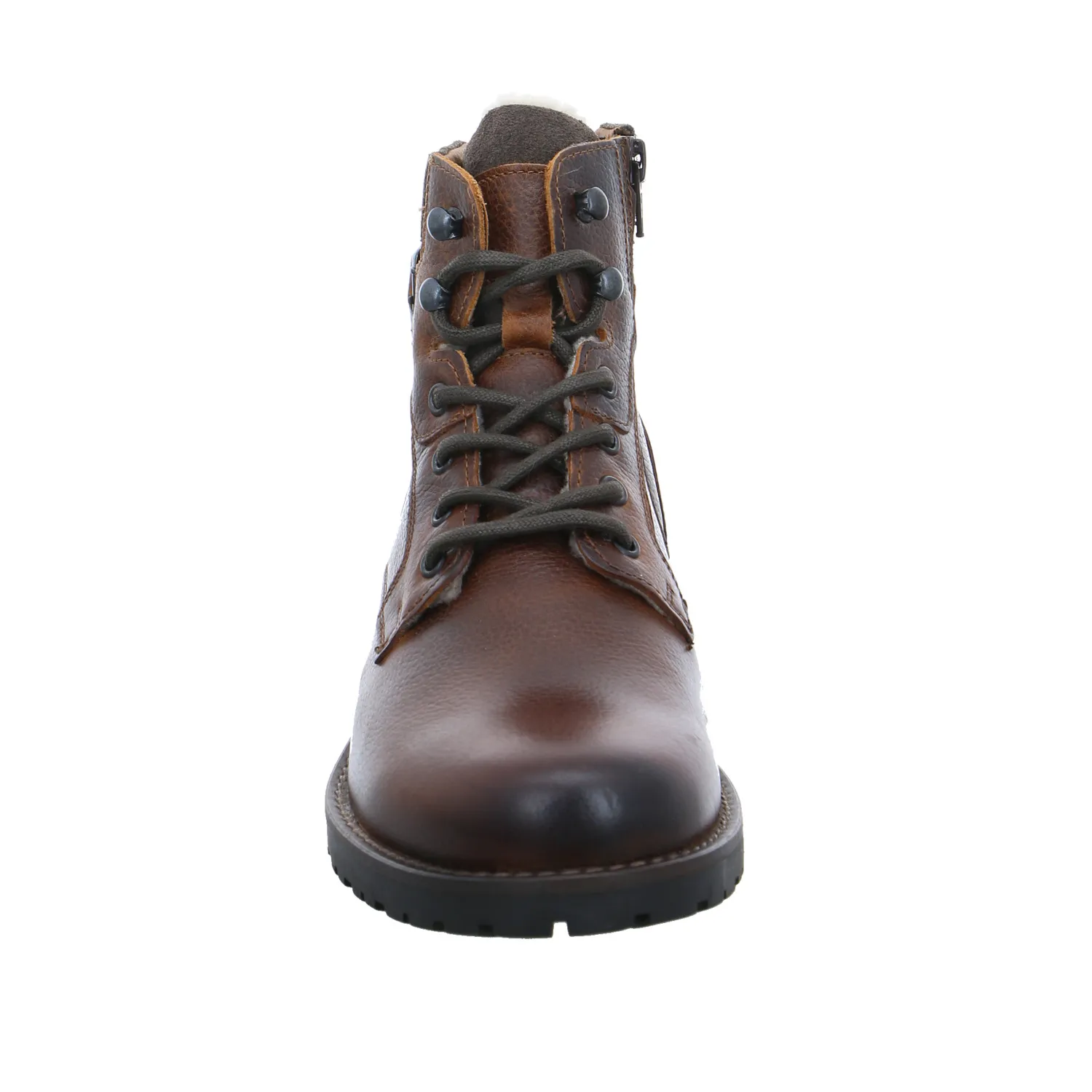 * Winter-Boots Braun Leder * Winter-Boots Braun Leder