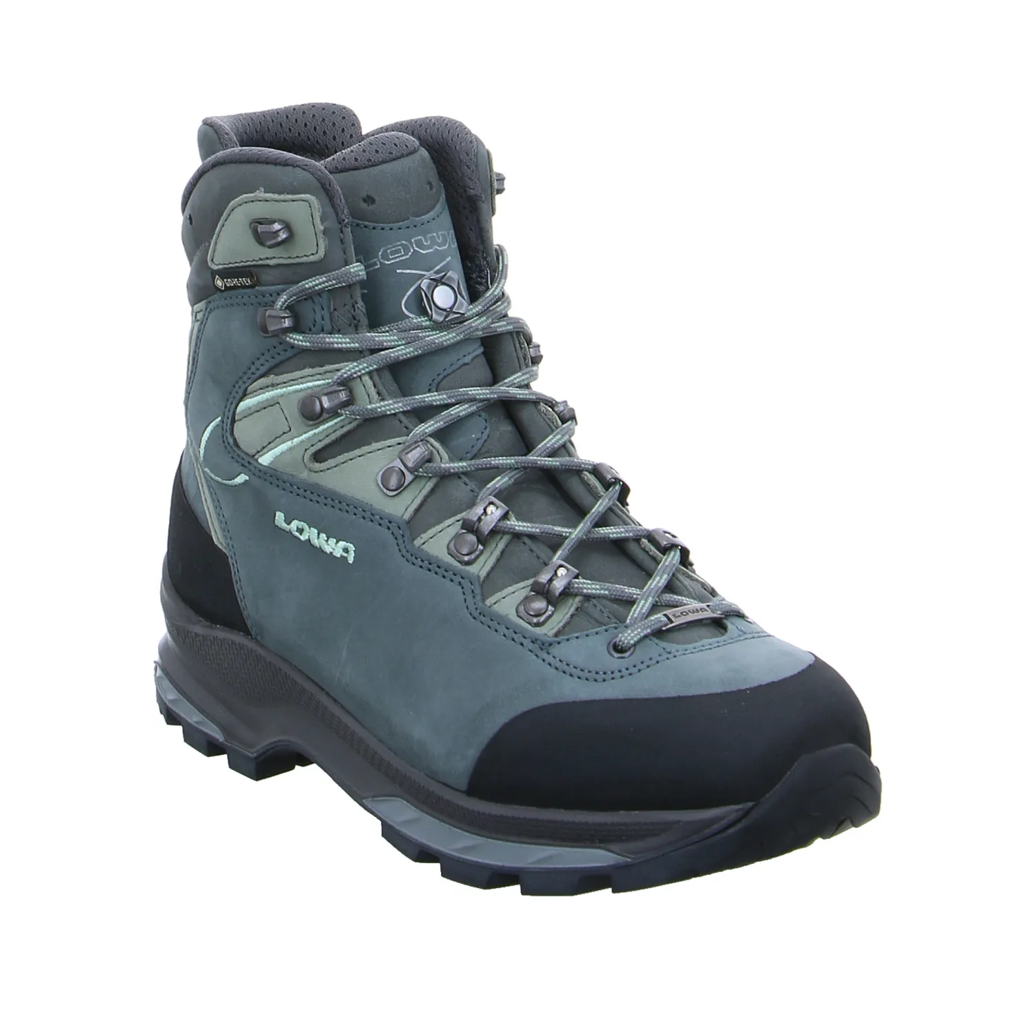 LOWA Wander- Bergschuh Damen Grau Leder 