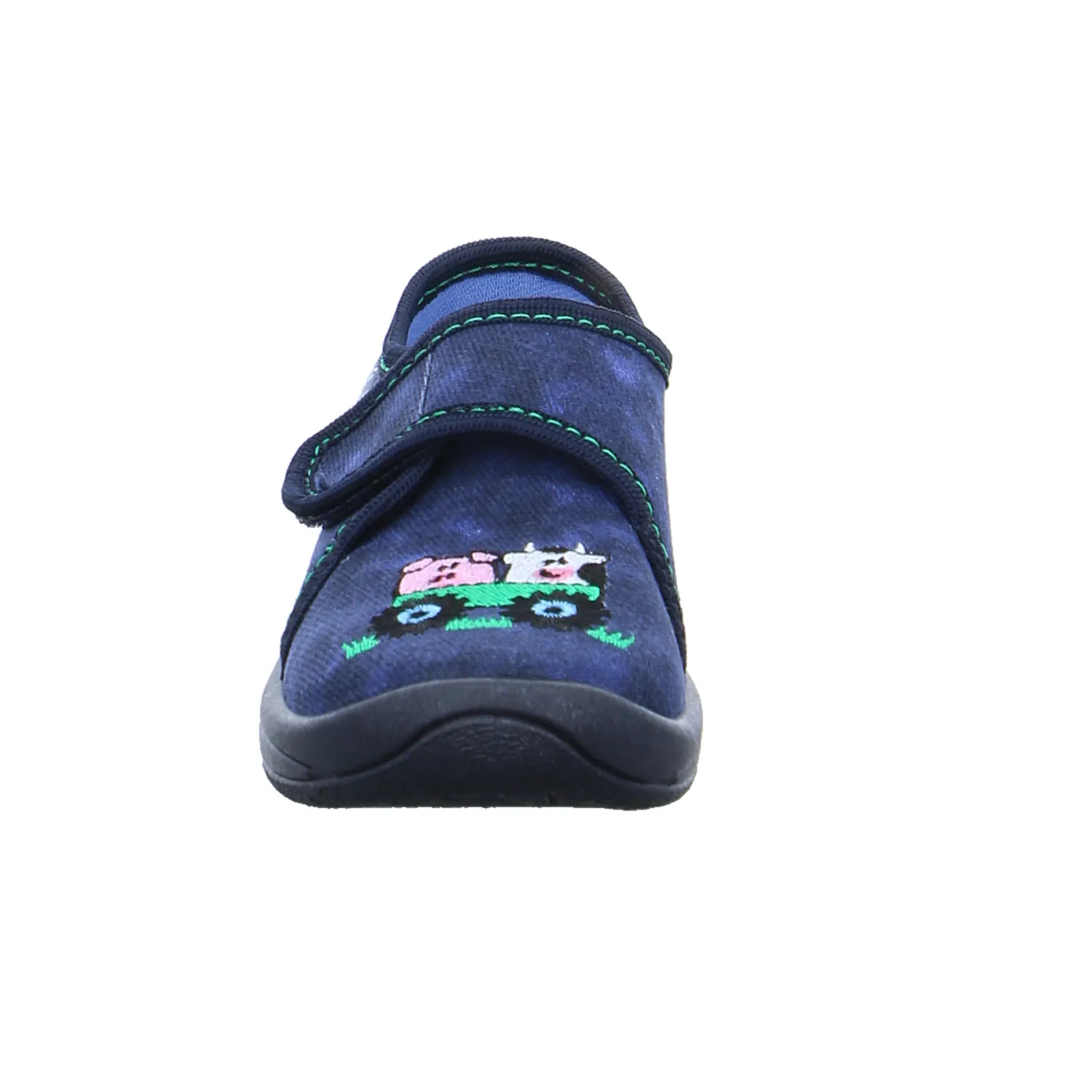 BECK Baby Hausschuh Baby-Hausschuh Dunkelblau Textil BECK Baby Hausschuh Baby-Hausschuh Dunkelblau Textil