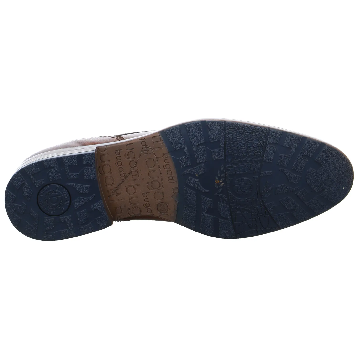 BUGATTI SHOES Halbschuh-City Cognac Leder BUGATTI SHOES Halbschuh-City Cognac Leder