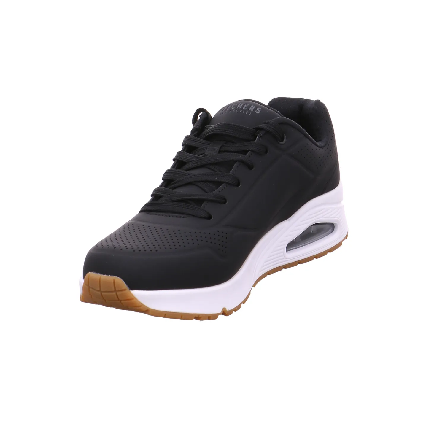 SKECHERS Halbschuhe Sneaker Schwarz Synthetik SKECHERS Halbschuhe Sneaker Schwarz Synthetik