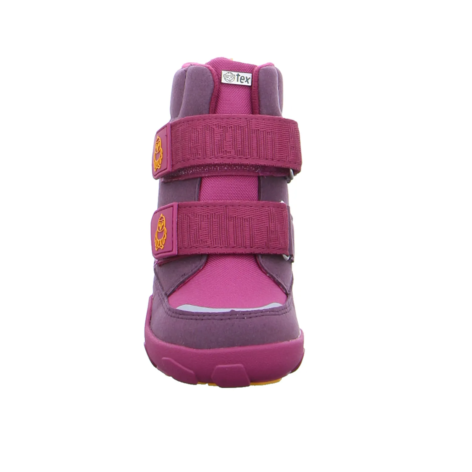 AFFENZAHN Komfortschuh Kleinkinder-Snowboot  Membran Violette Textil 
