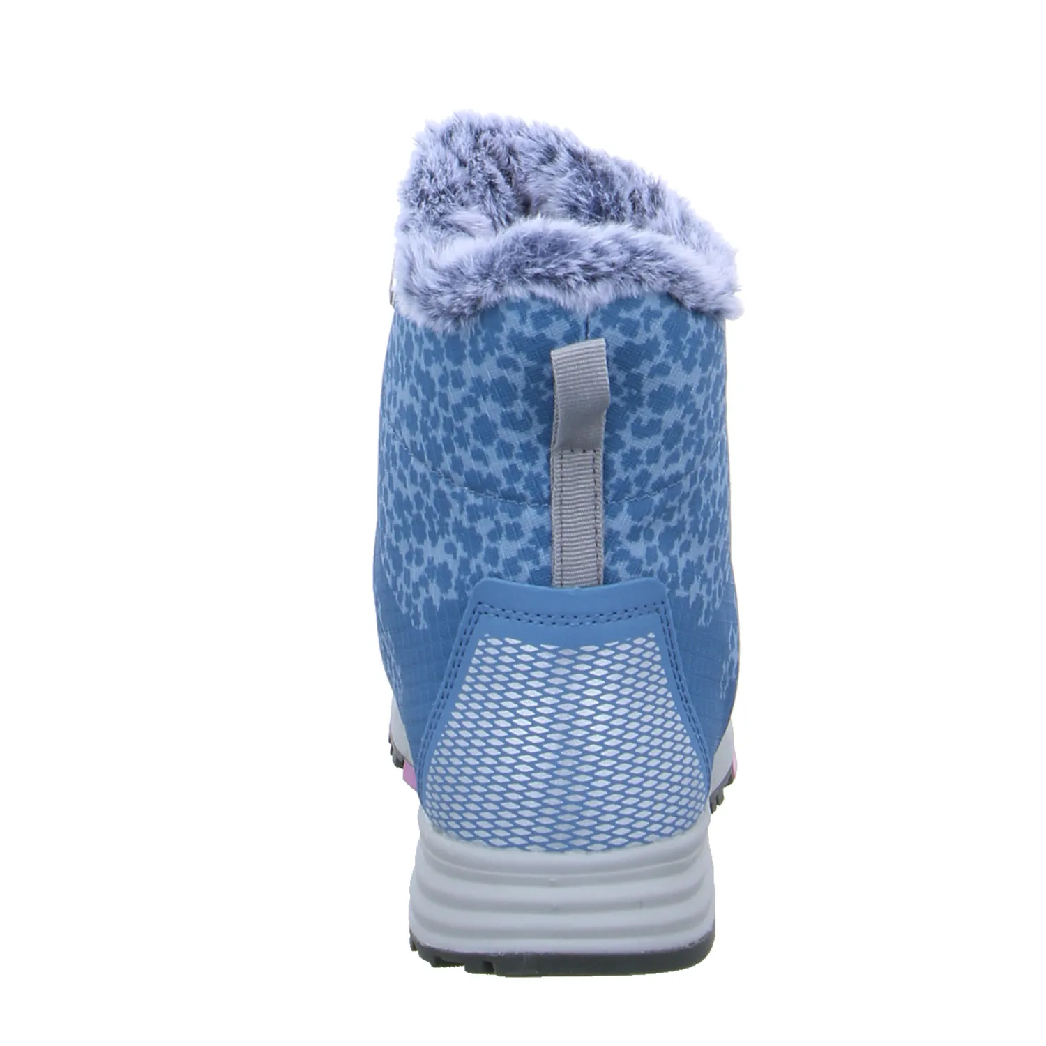 VADO Winter-Sneaker high Mädchen-Snowboot Membrane Blau Textil VADO Winter-Sneaker high Mädchen-Snowboot Membrane Blau Textil