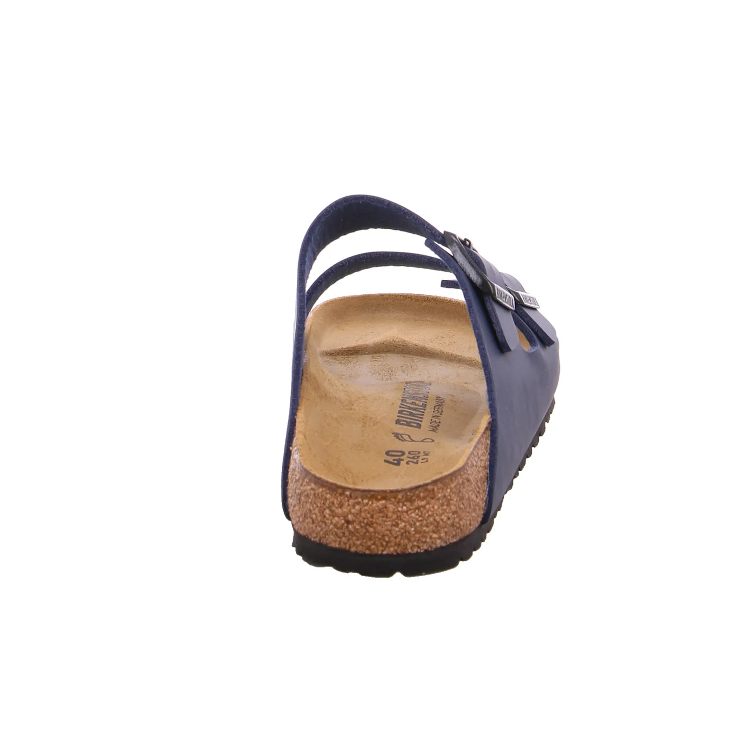 BIRKENSTOCK Bio-Mûles Blau Lederimitat BIRKENSTOCK Bio-Mûles Blau Lederimitat